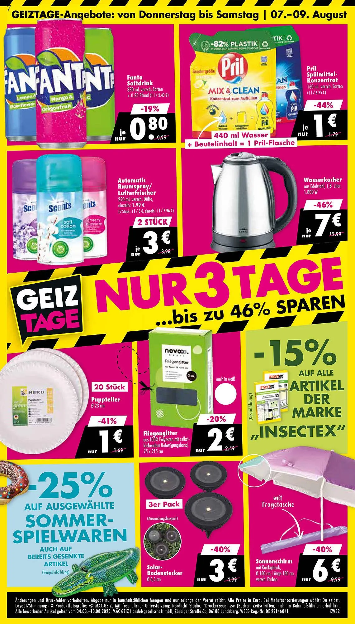 Mäc Geiz Prospekt von 4. August bis 10. August 2025 - Prospekt seite 12