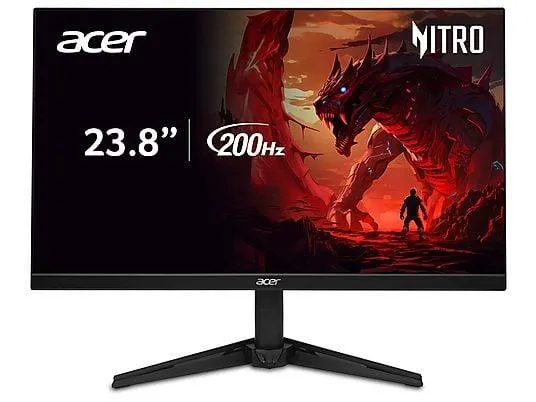ACER Nitro QG241Y X1 23,8 Zoll Full-HD Gaming Monitor (1 ms Reaktionszeit, 200 Hz)