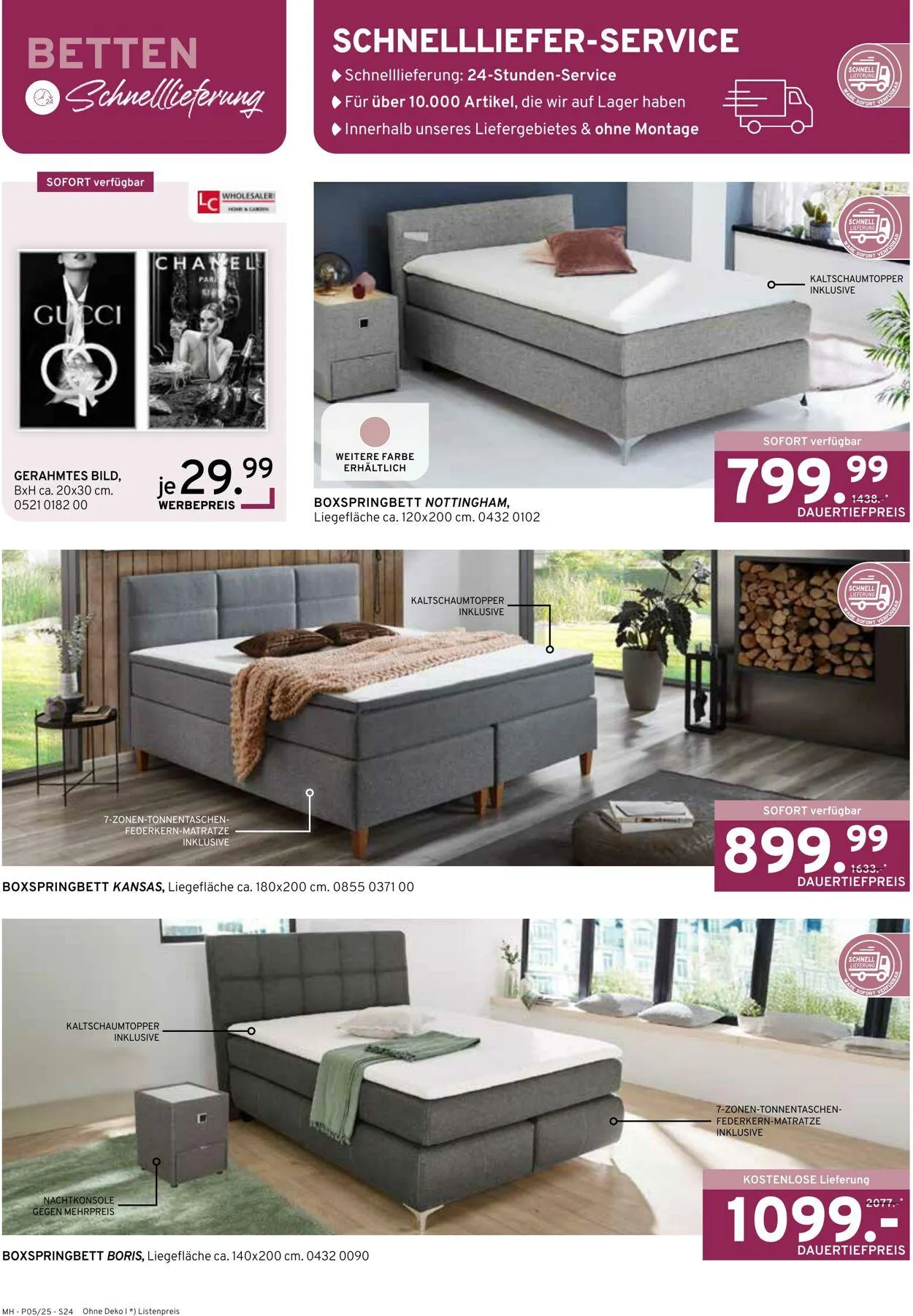 Möbel Heinrich Aktueller Prospekt von 16. Oktober bis 31. Dezember 2025 - Prospekt seite 24