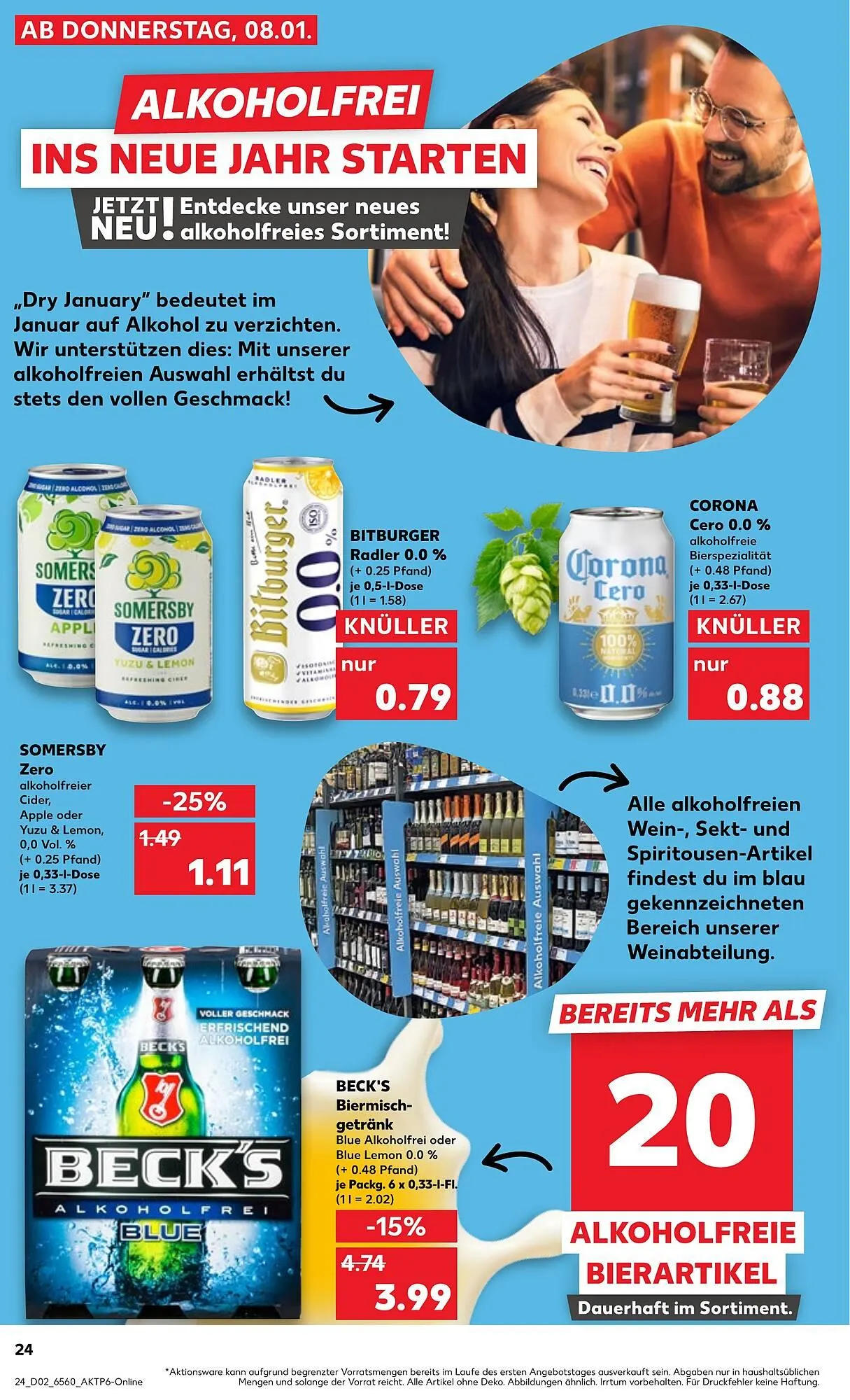 Kaufland Prospekt von 8. Januar bis 14. Januar 2026 - Prospekt seite 22