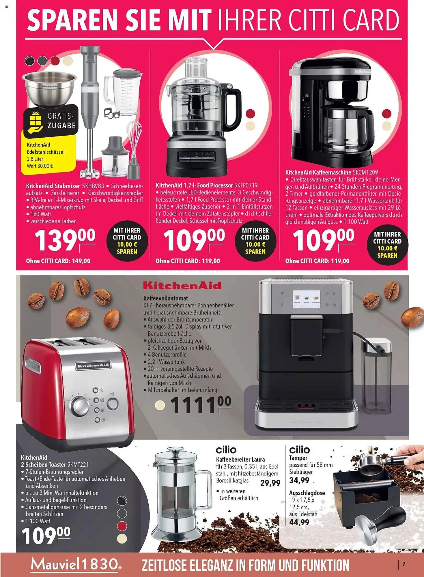 CITTI Markt Prospekt von 29. Oktober bis 18. November 2025 - Prospekt seite 7