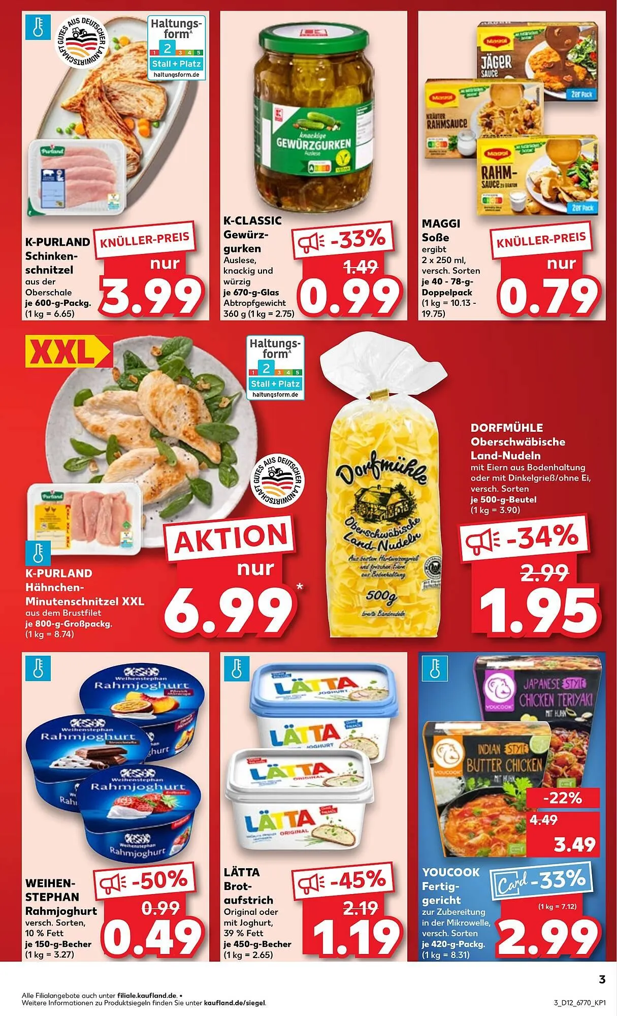 Kaufland Prospekt von 20. März bis 26. März 2025 - Prospekt seite 3