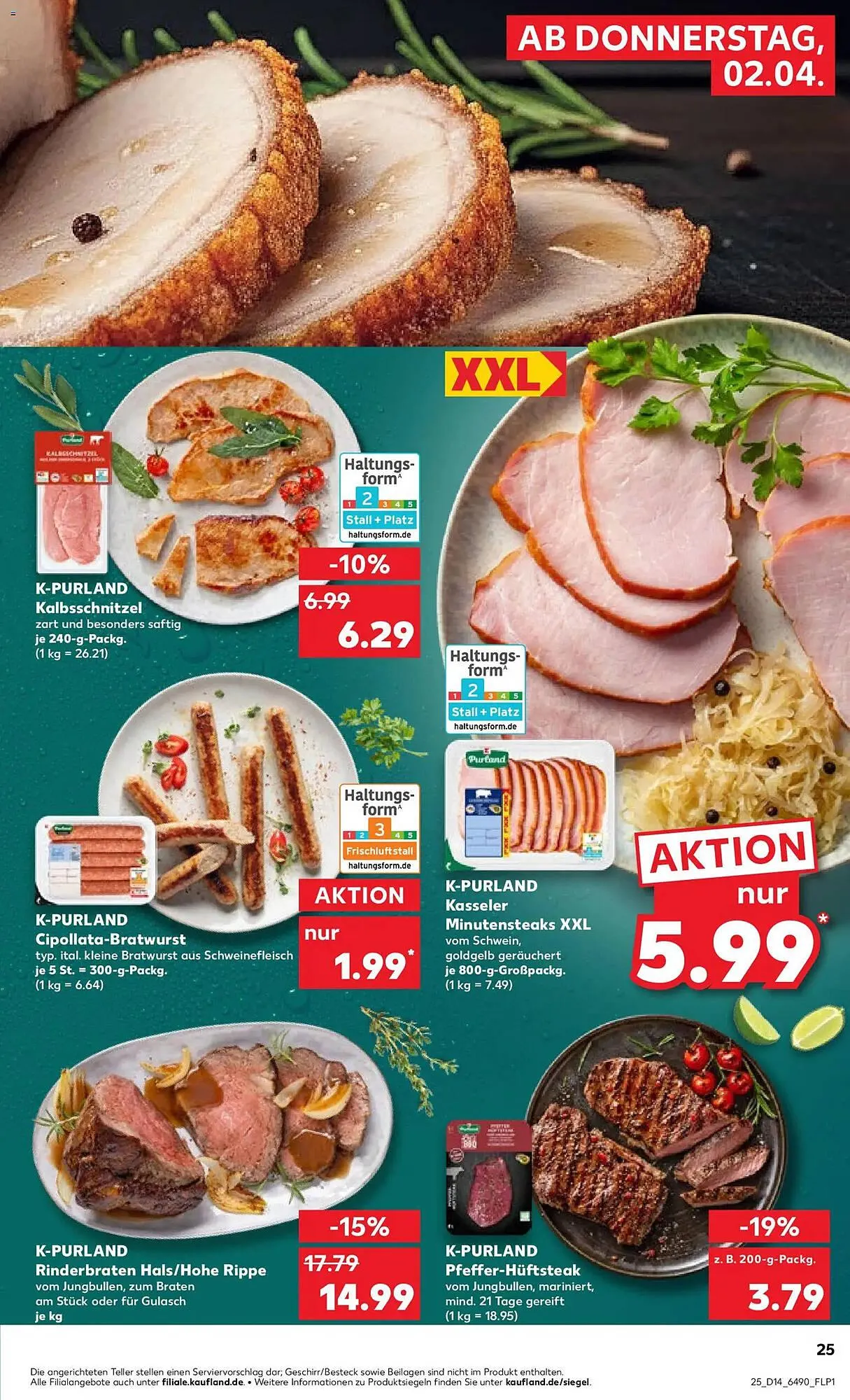 Kaufland Prospekt von 2. April bis 8. April 2026 - Prospekt seite 25