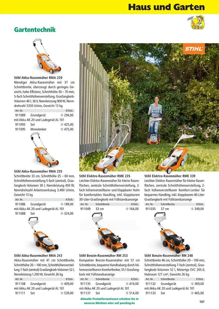 Holz-& Baukatalog 2024/25 von 27. März bis 31. Januar 2025 - Prospekt seite 107