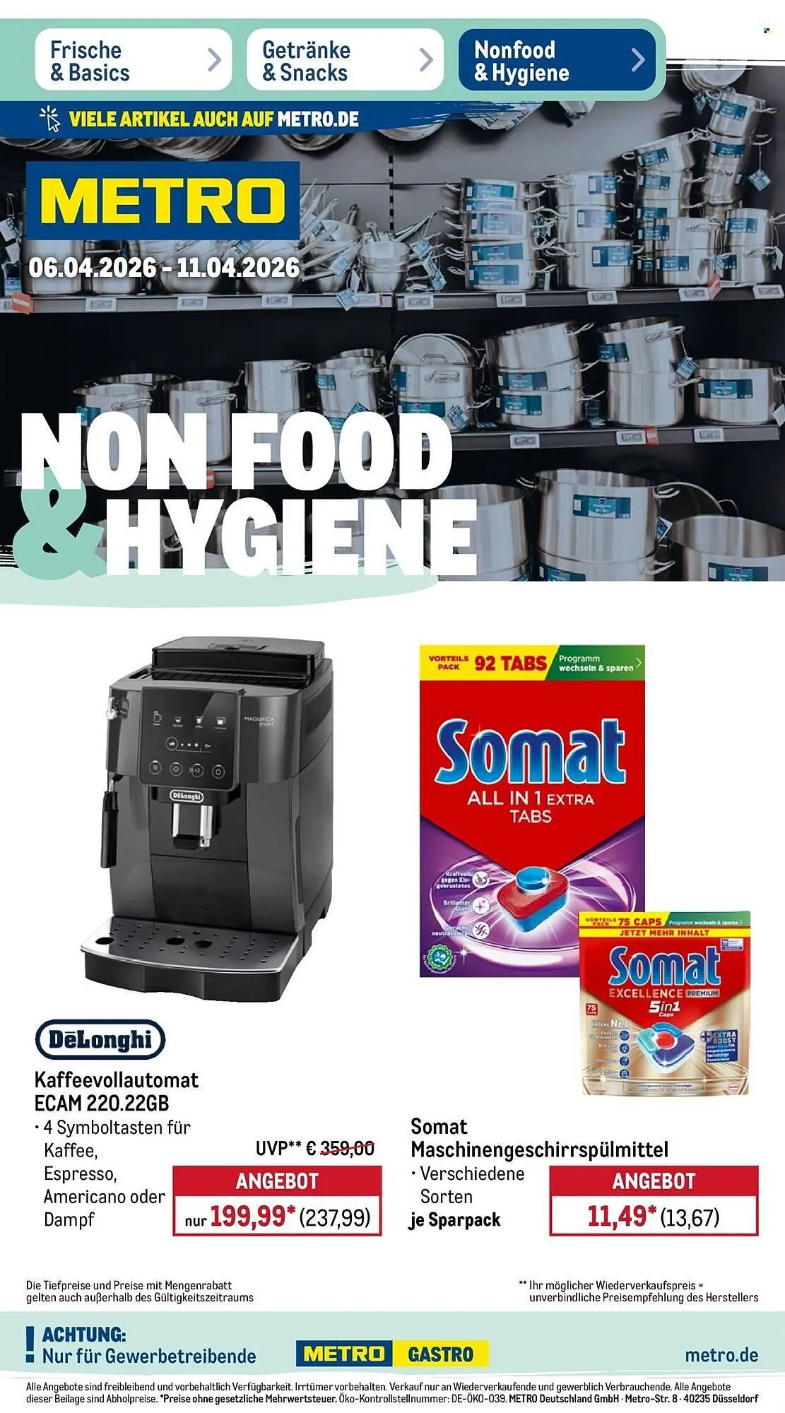 METRO Prospekt von 6. April bis 11. April 2026 - Prospekt seite 40