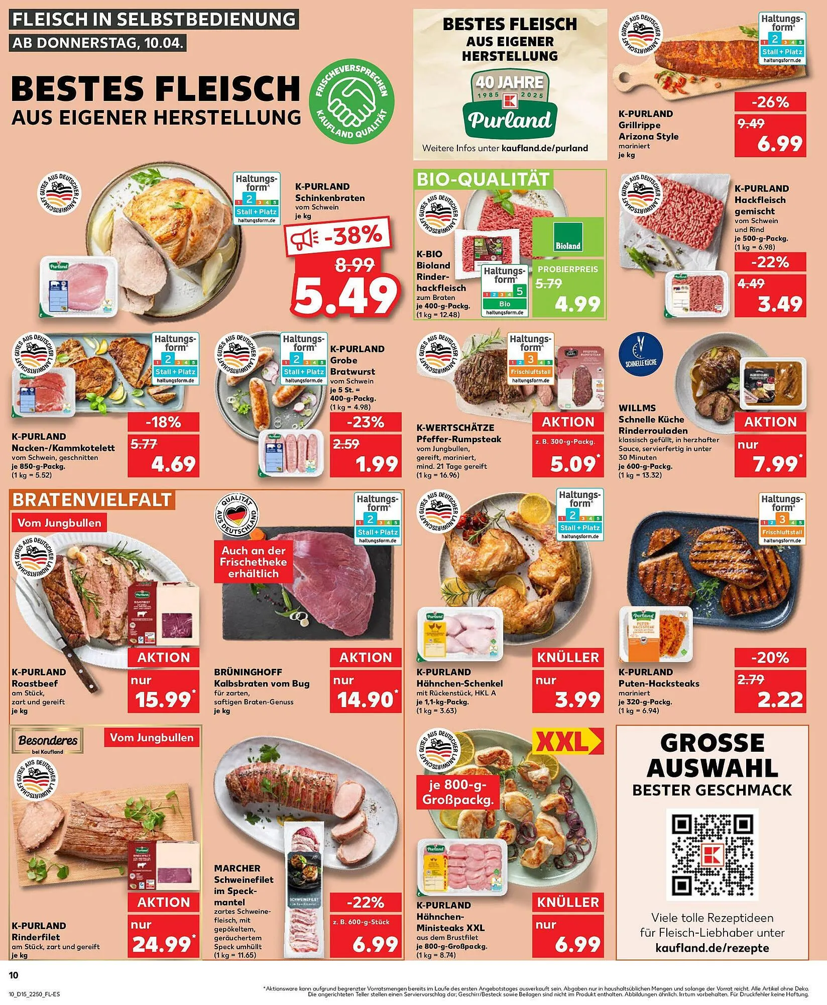 Kaufland Prospekt von 13. April bis 16. April 2025 - Prospekt seite 1