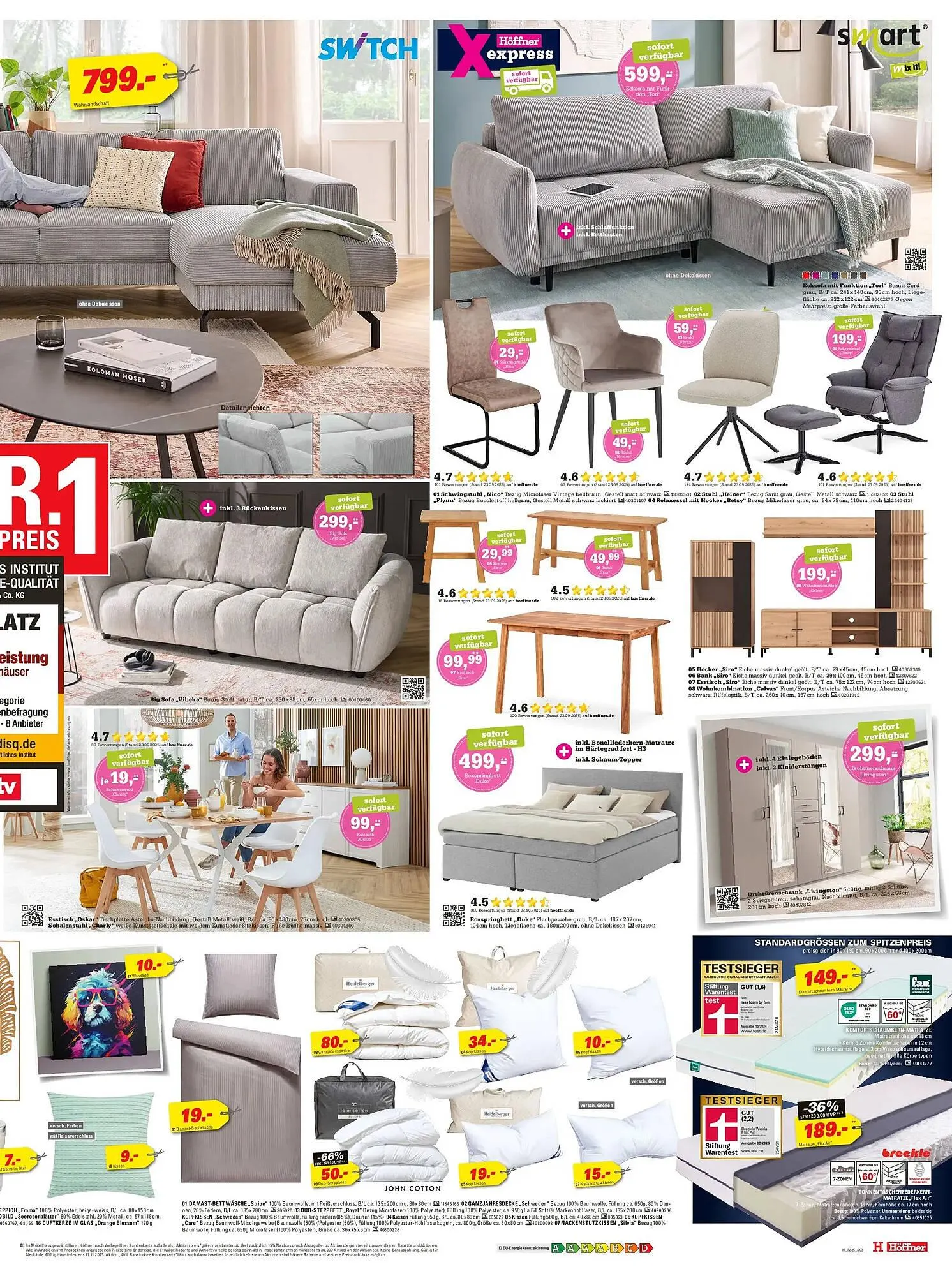 Höffner Prospekt von 28. Oktober bis 11. November 2025 - Prospekt seite 3