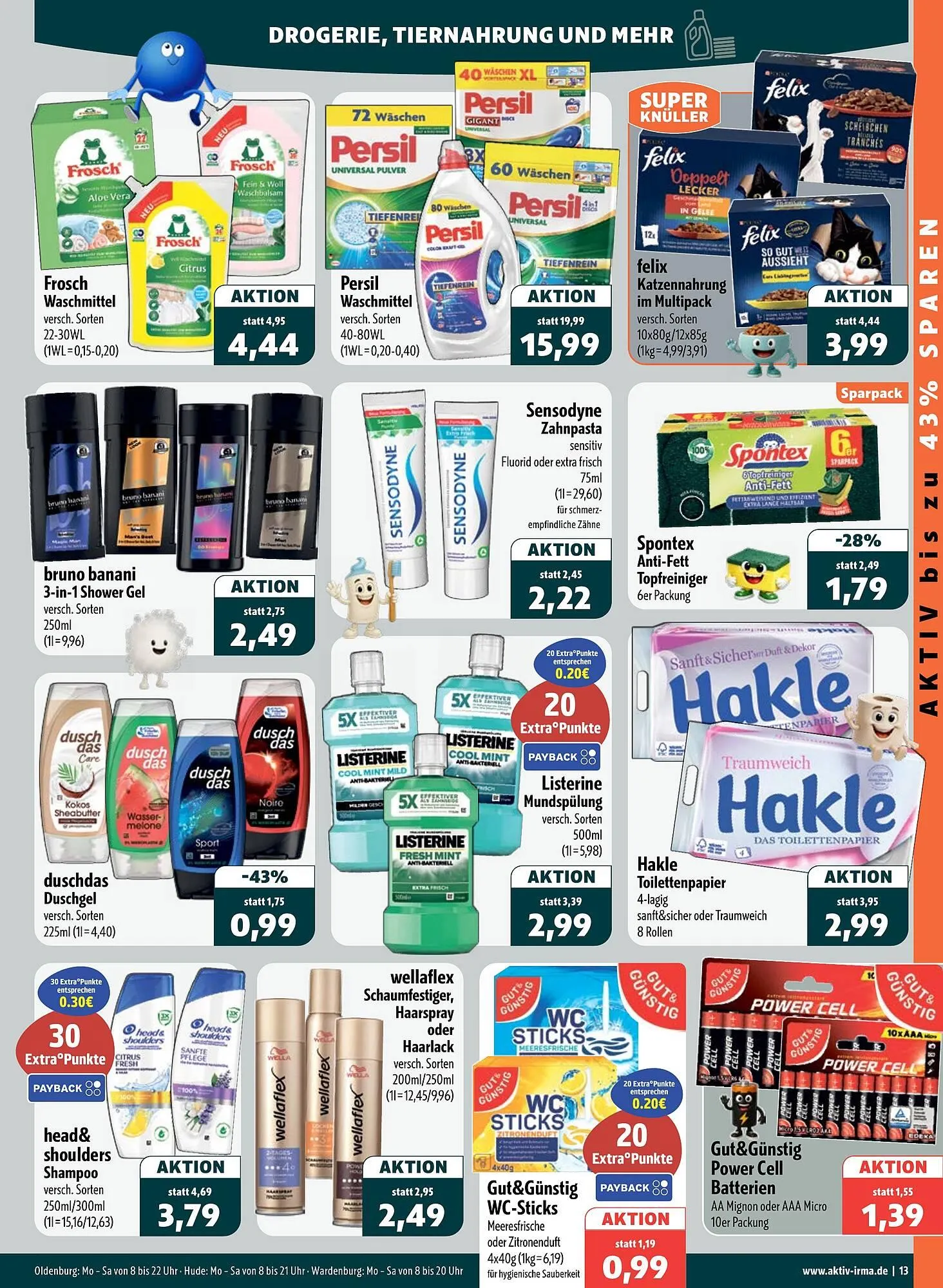 Aktiv Irma Prospekt von 20. April bis 25. April 2026 - Prospekt seite 13