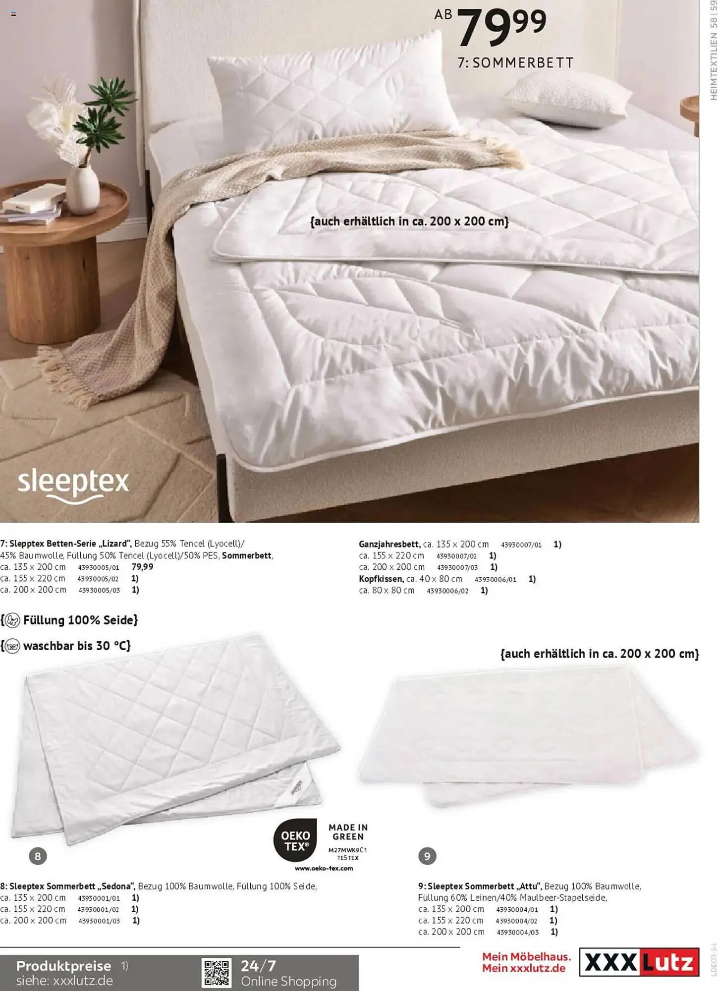 XXXLutz Prospekt von 1. März bis 30. Juni 2025 - Prospekt seite 59
