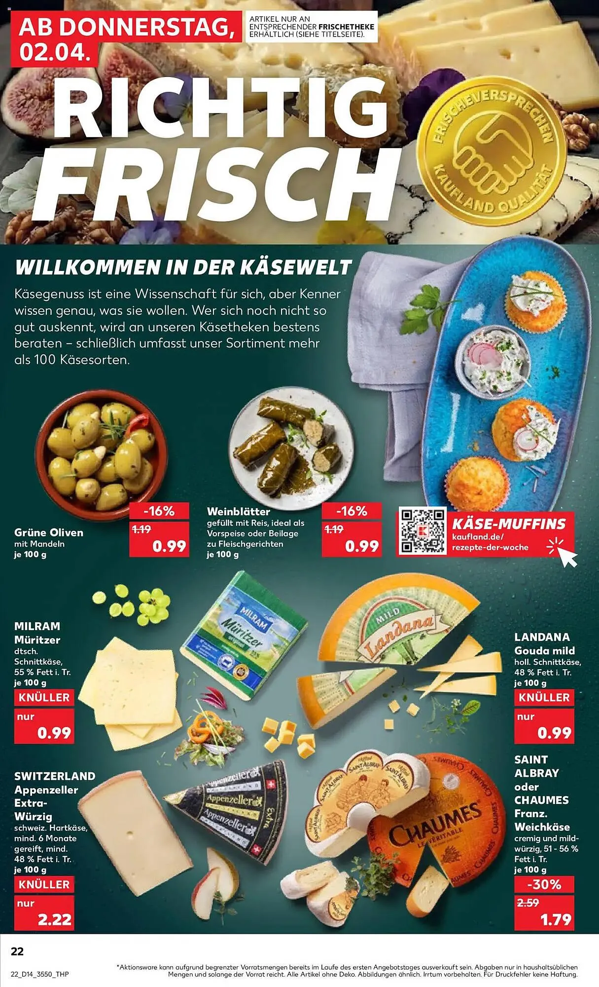 Kaufland Prospekt von 2. April bis 8. April 2026 - Prospekt seite 22