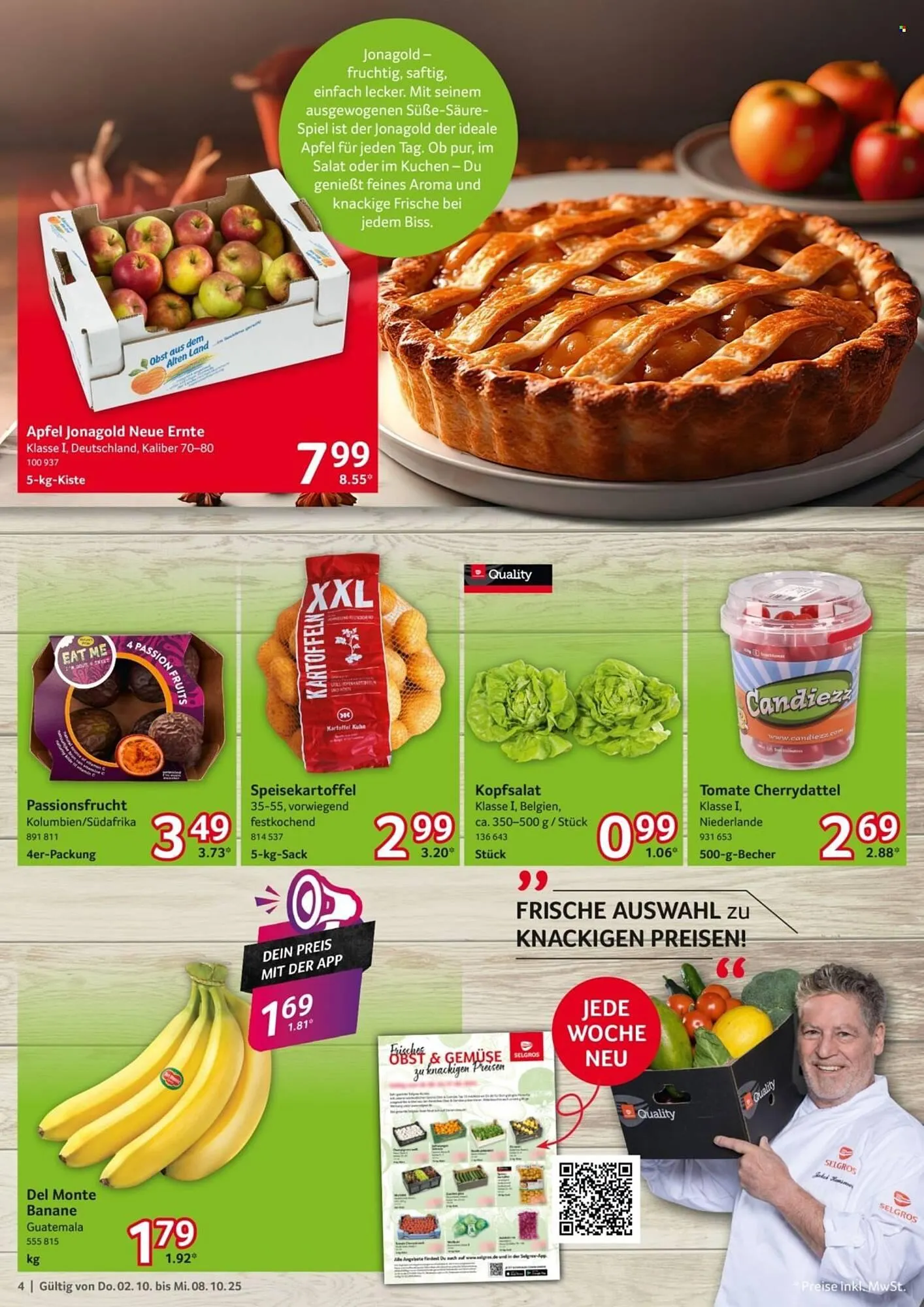 Selgros Prospekt von 2. Oktober bis 8. Oktober 2025 - Prospekt seite 4