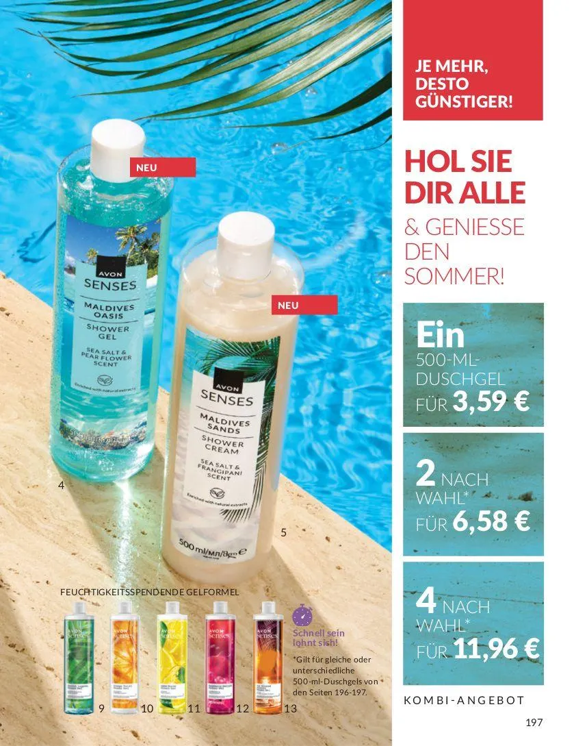 Avon Aktueller Prospekt von 4. Juni bis 18. Juni 2025 - Prospekt seite 197