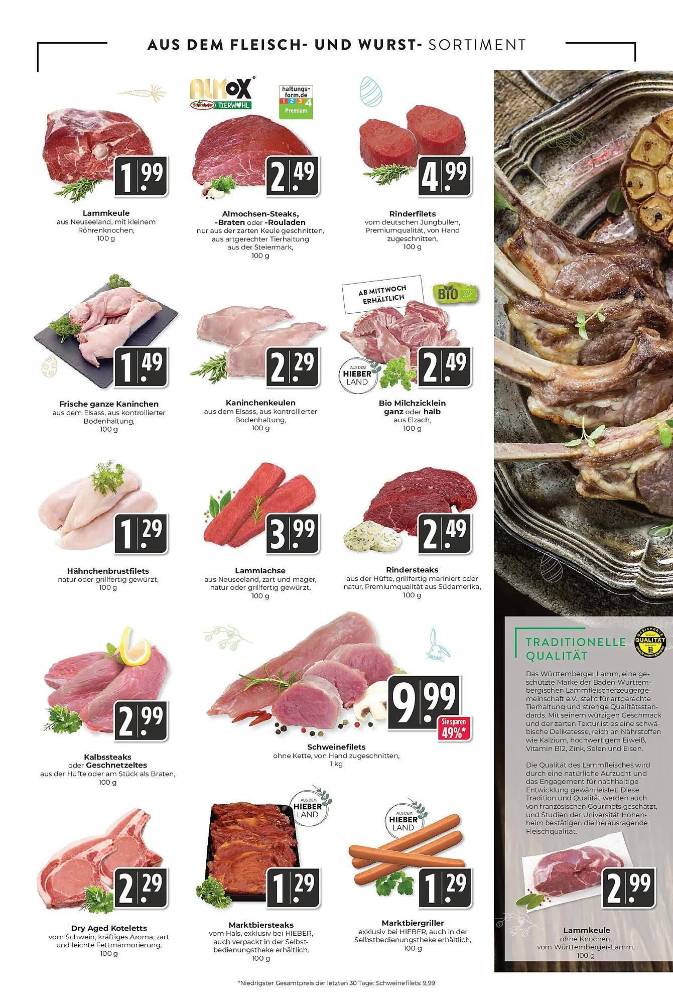 Hieber's Frische Center Prospekt von 13. April bis 19. April 2025 - Prospekt seite 4