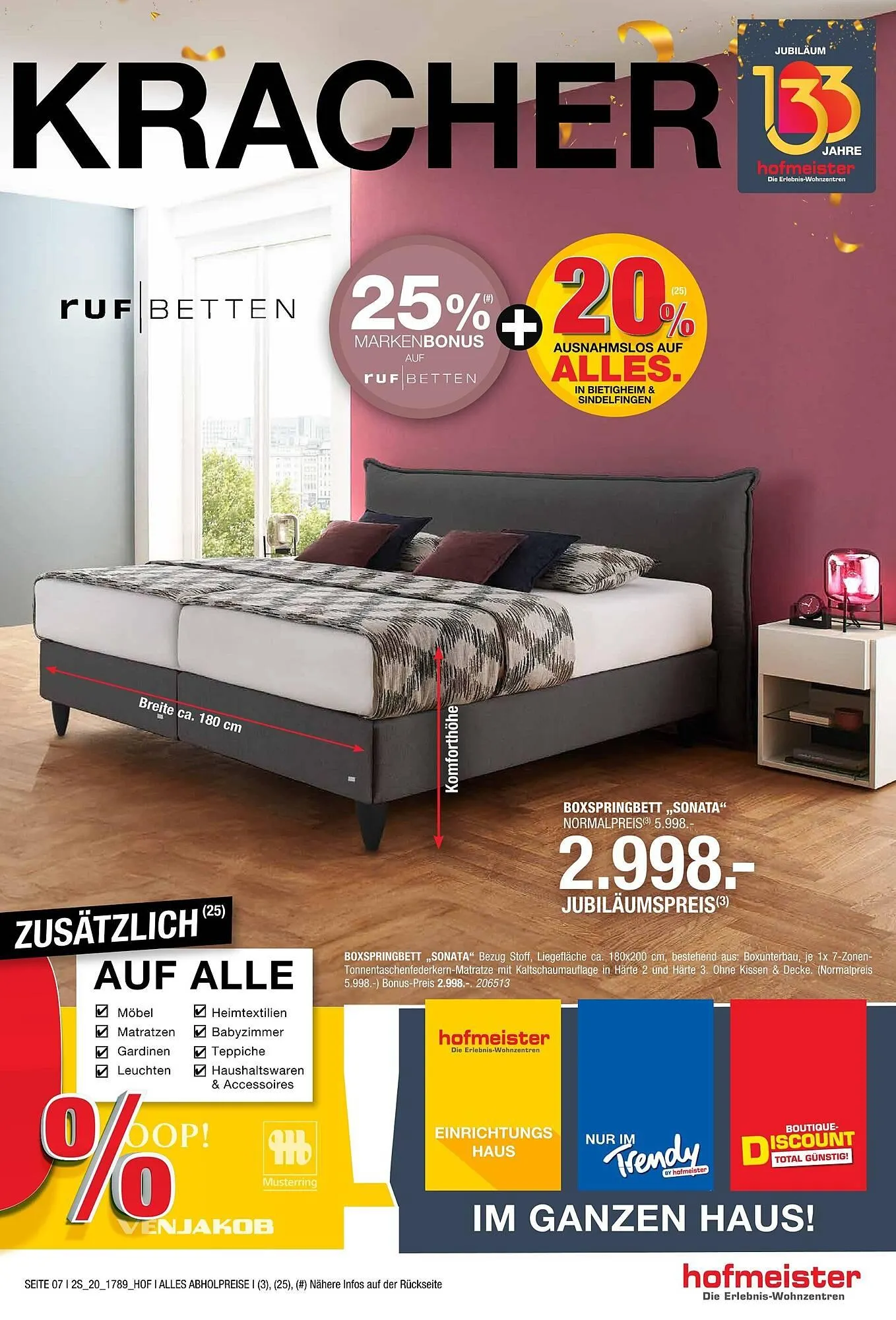 Hofmeister Prospekt von 21. Mai bis 31. Mai 2025 - Prospekt seite 7
