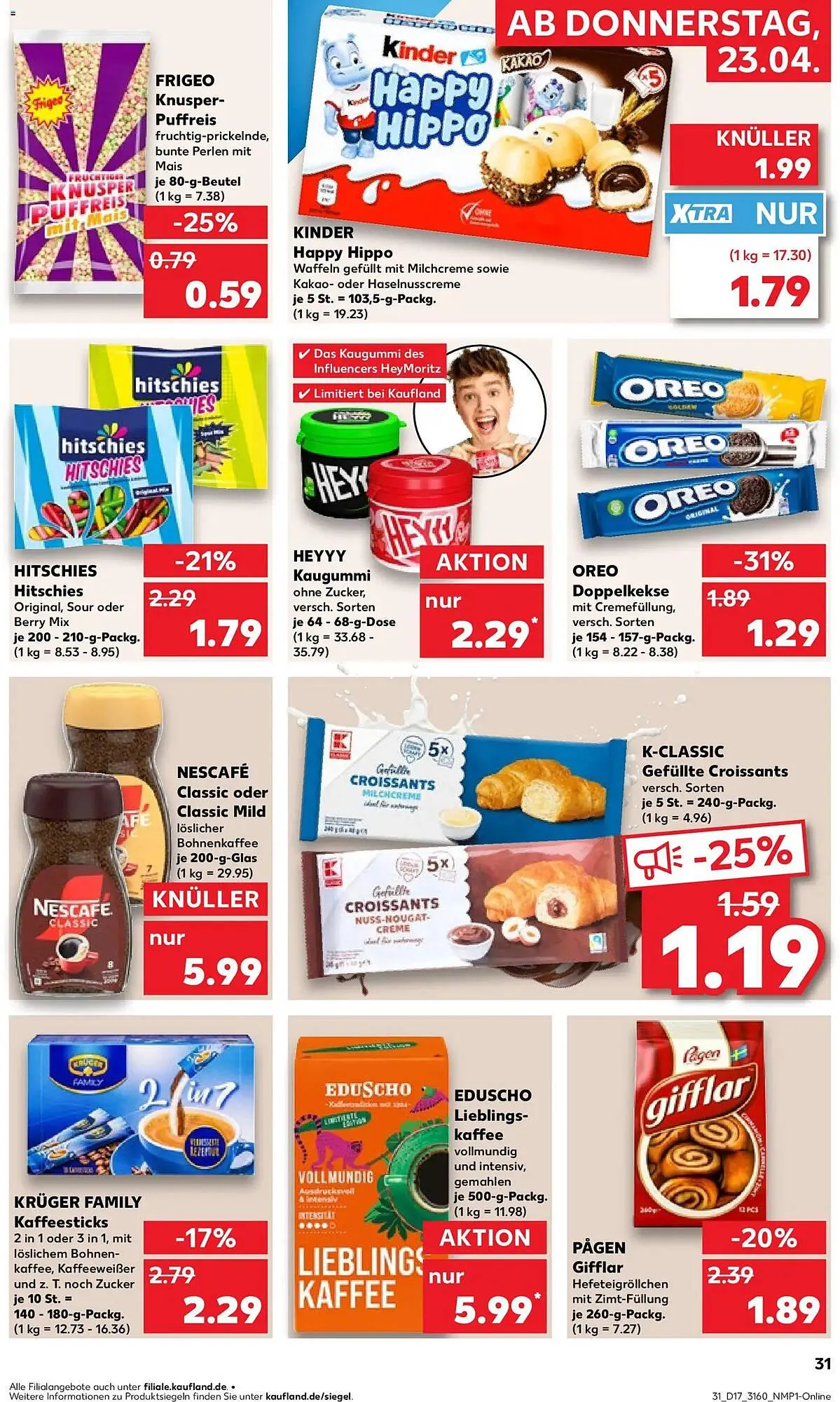Kaufland Prospekt von 23. April bis 29. April 2026 - Prospekt seite 31