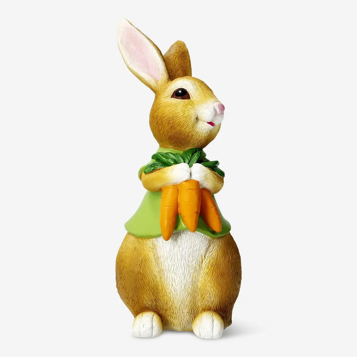 Decorative rabbit with carrots - Large