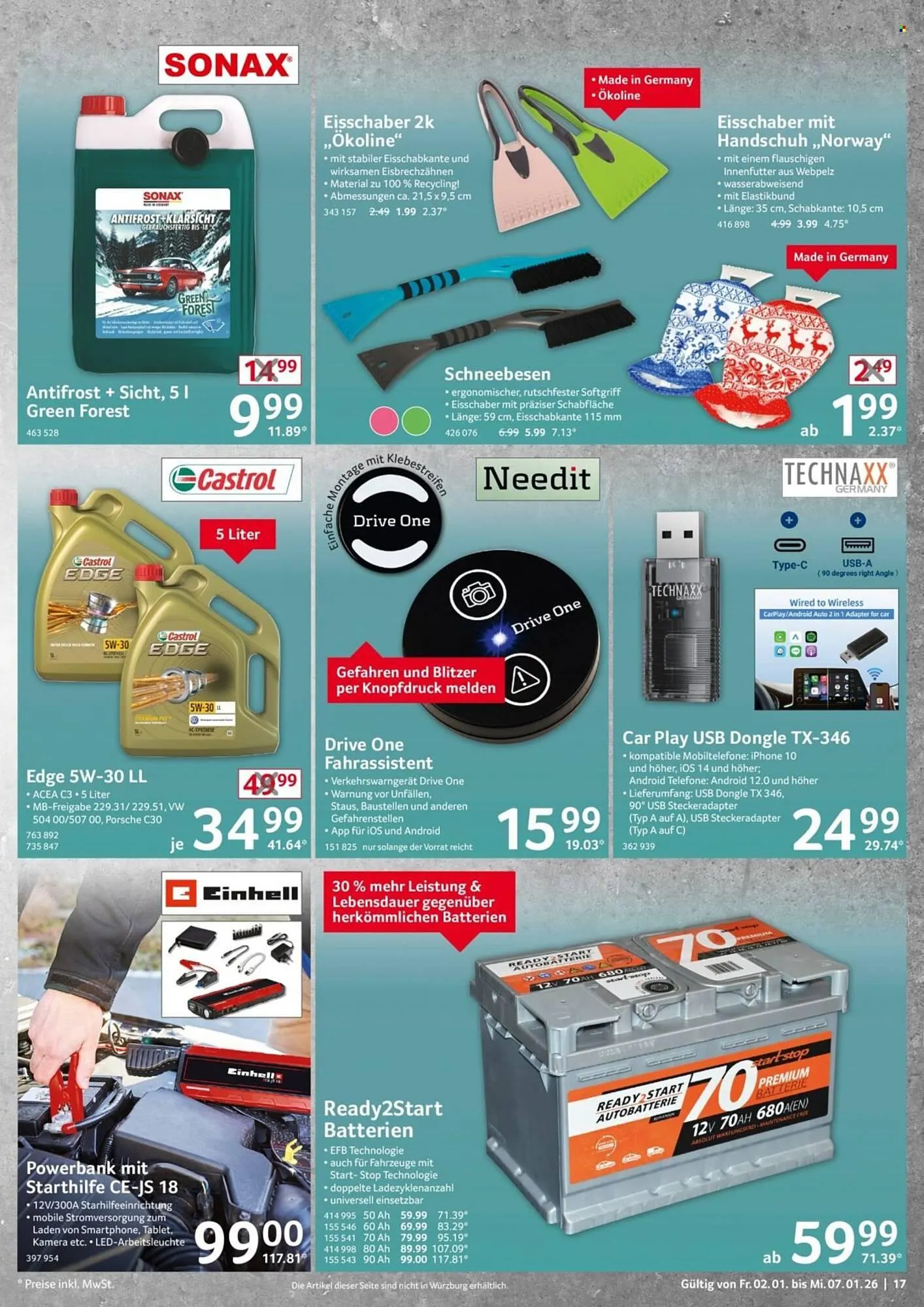 Selgros Prospekt von 2. Januar bis 7. Januar 2026 - Prospekt seite 17