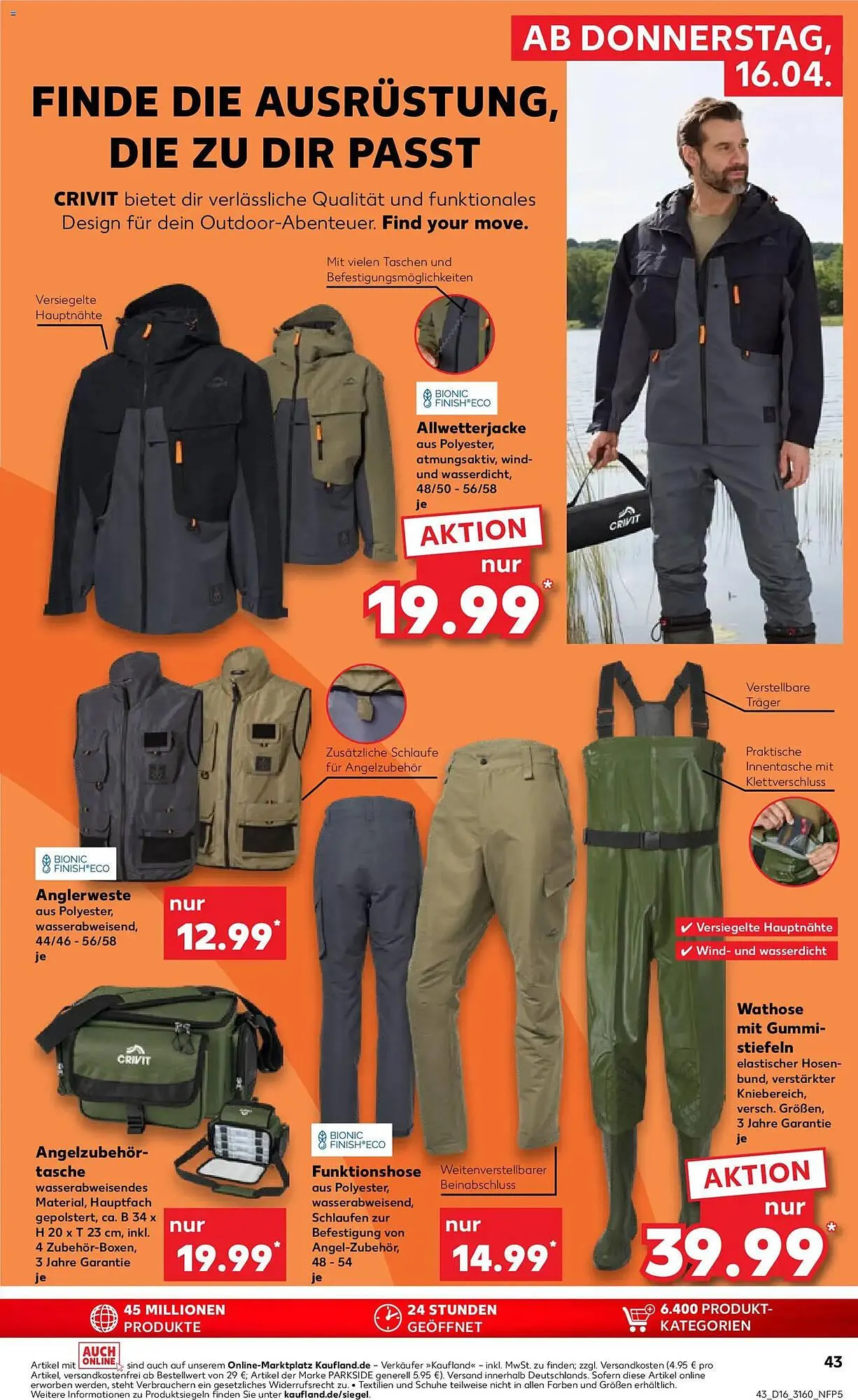 Kaufland Prospekt von 16. April bis 22. April 2026 - Prospekt seite 43