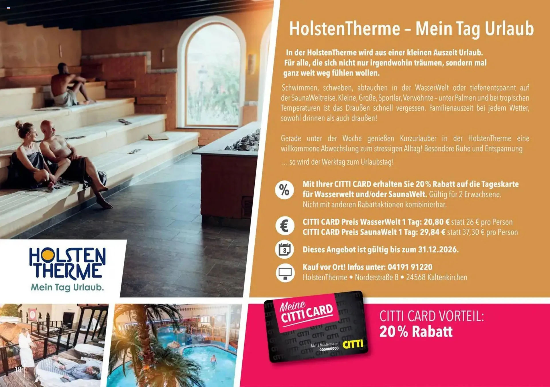 CITTI Markt Prospekt von 20. April bis 19. Juli 2026 - Prospekt seite 18