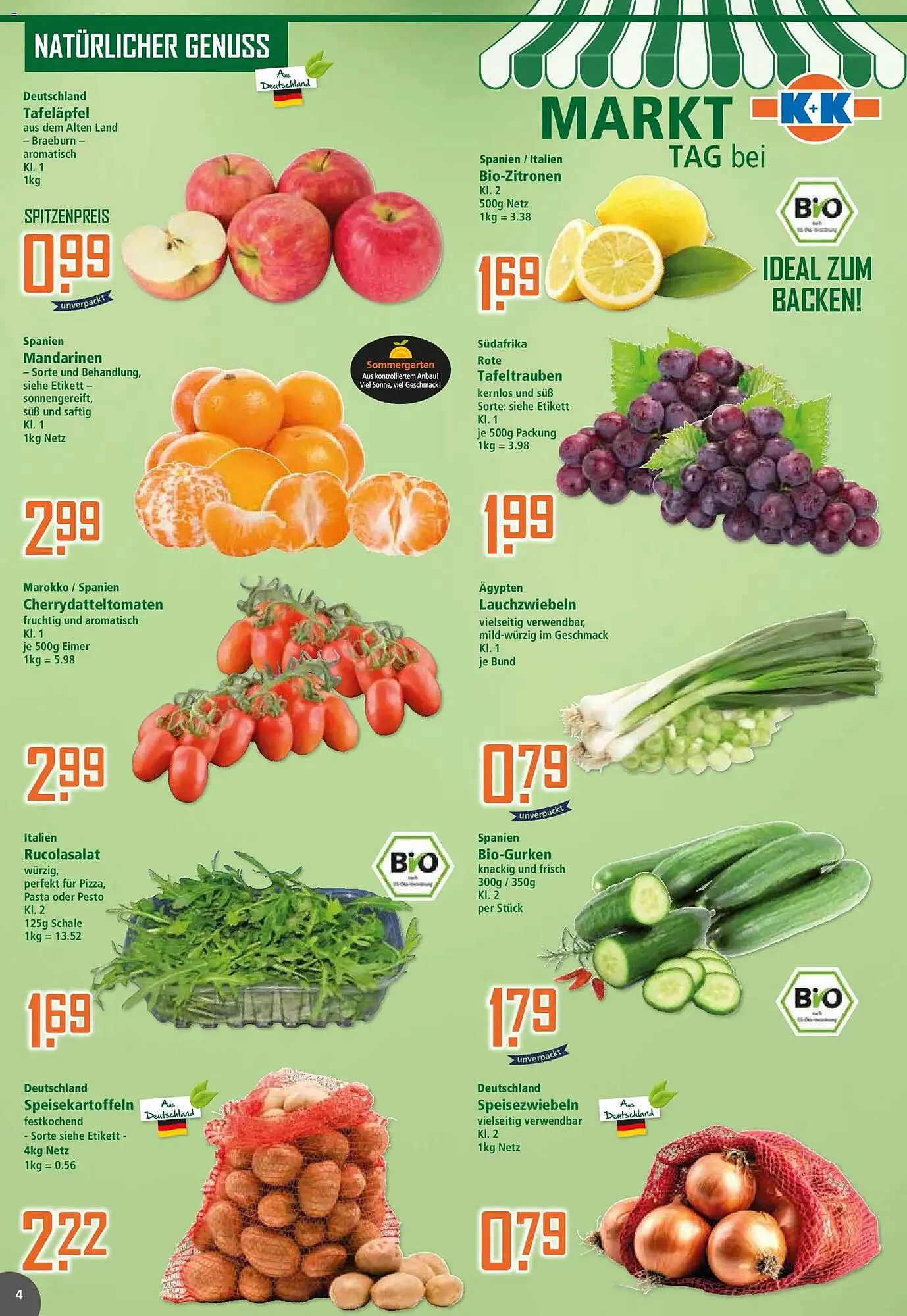 Klaas und Kock Prospekt von 16. März bis 21. März 2026 - Prospekt seite 4