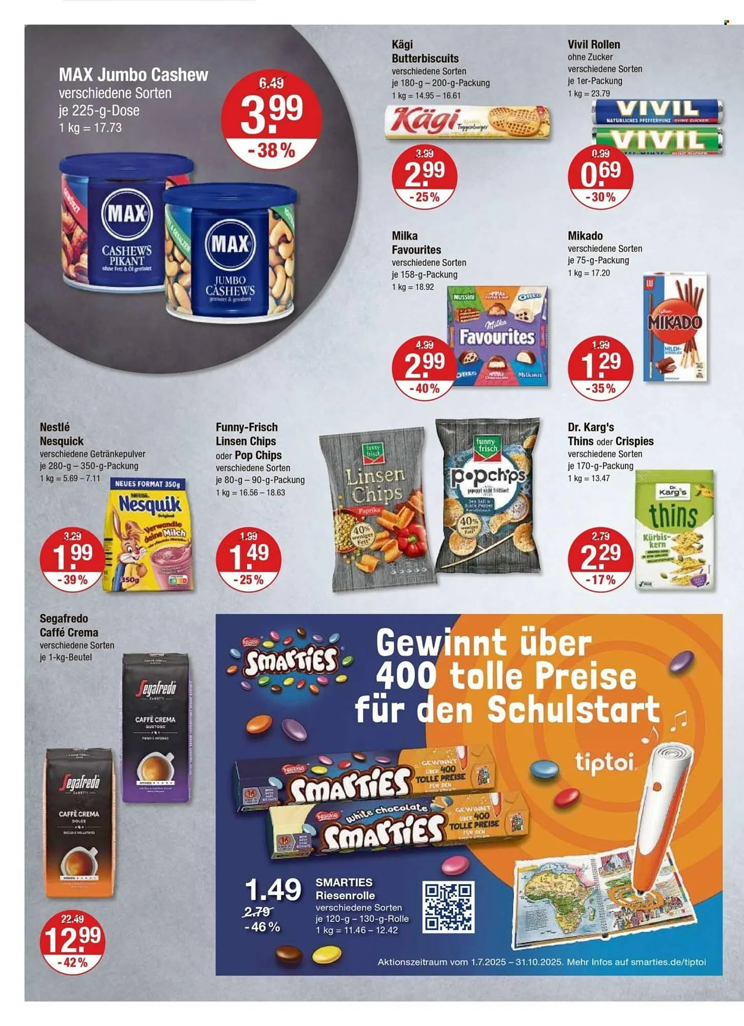 V Markt Prospekt von 7. August bis 13. August 2025 - Prospekt seite 8