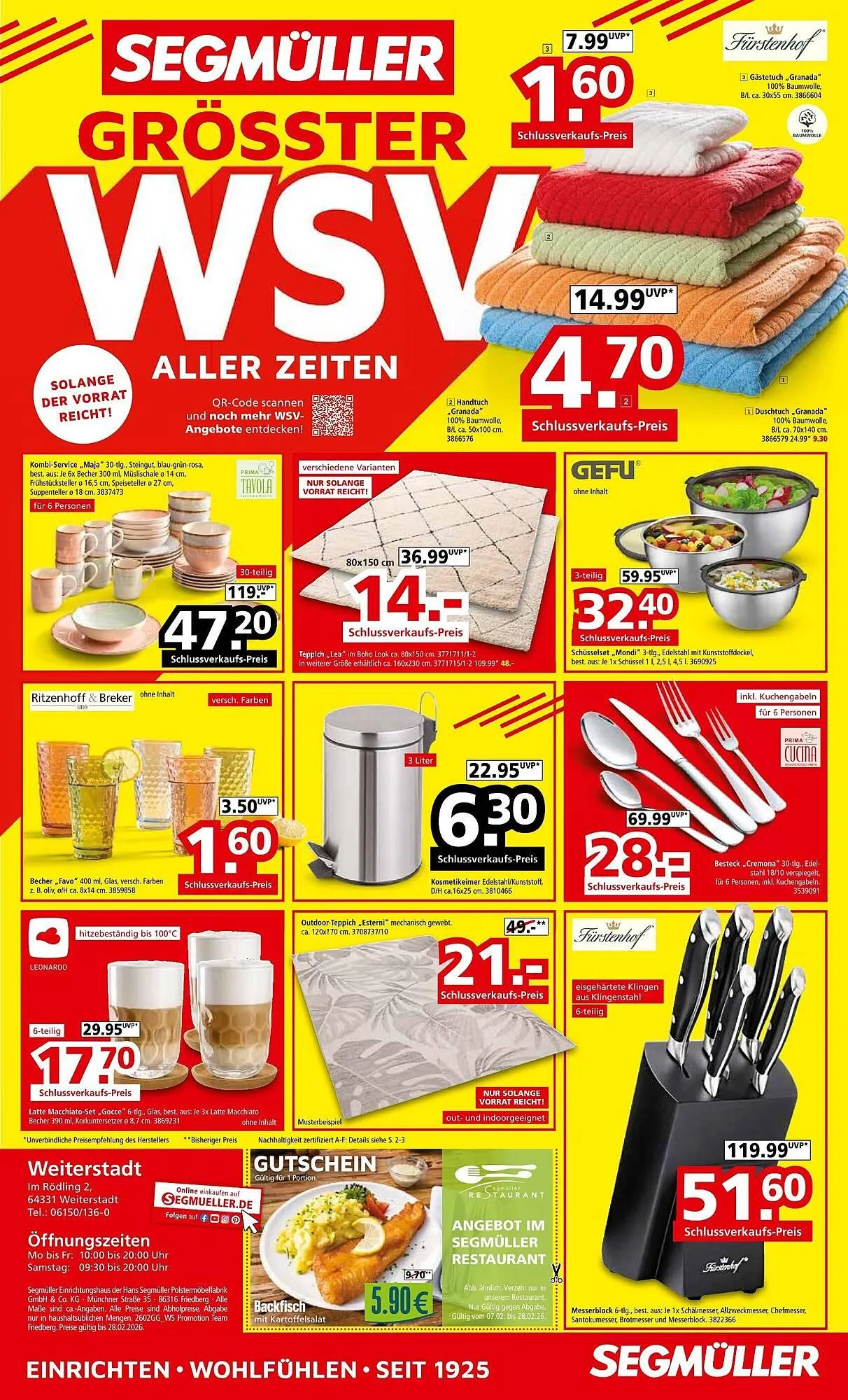 Segmüller Prospekt von 7. Februar bis 28. Februar 2026 - Prospekt seite 8