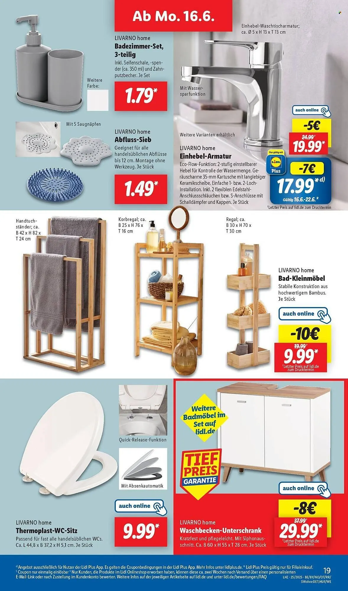 Lidl Prospekt von 16. Juni bis 21. Juni 2025 - Prospekt seite 9