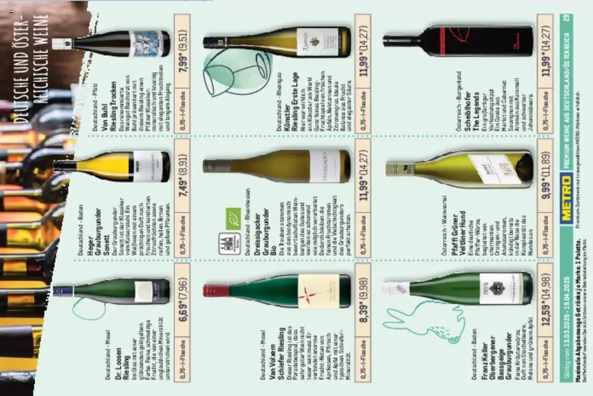 METRO Prospekt von 13. März bis 19. April 2025 - Prospekt seite 29