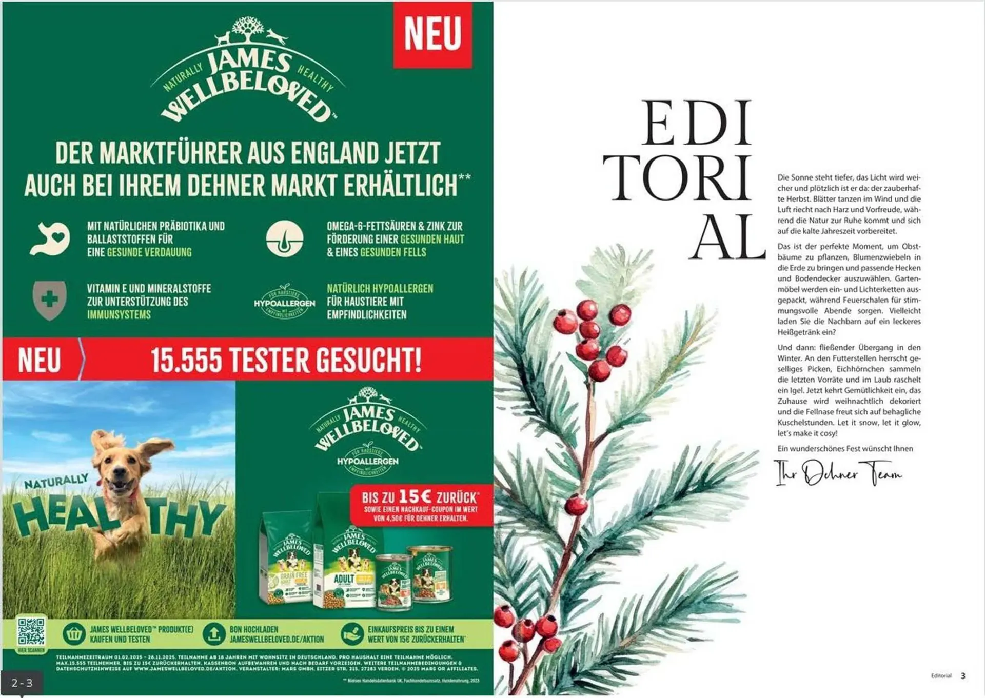 Dehner Prospekt von 24. Oktober bis 31. Dezember 2025 - Prospekt seite 2