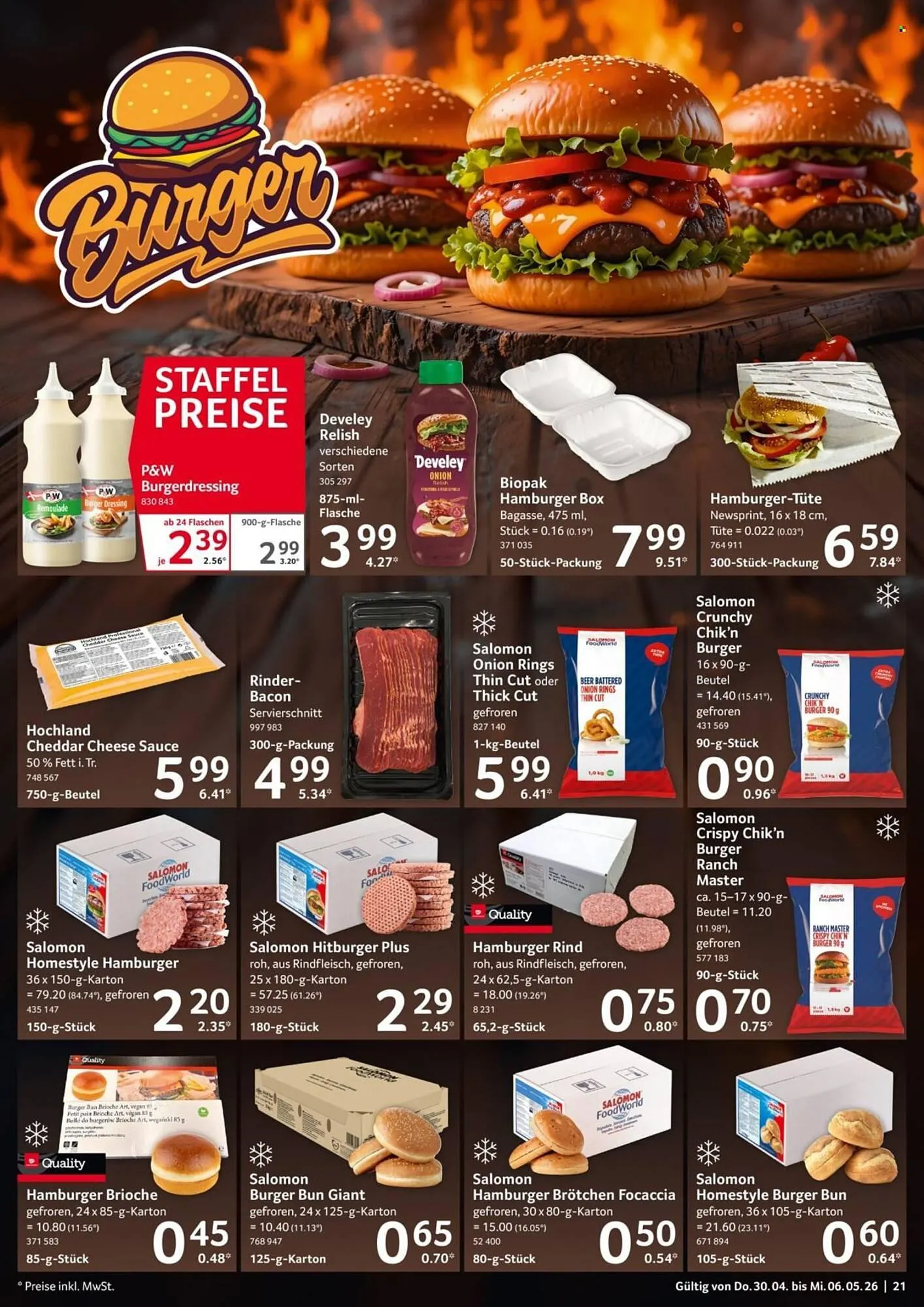 Selgros Prospekt von 30. April bis 6. Mai 2026 - Prospekt seite 21