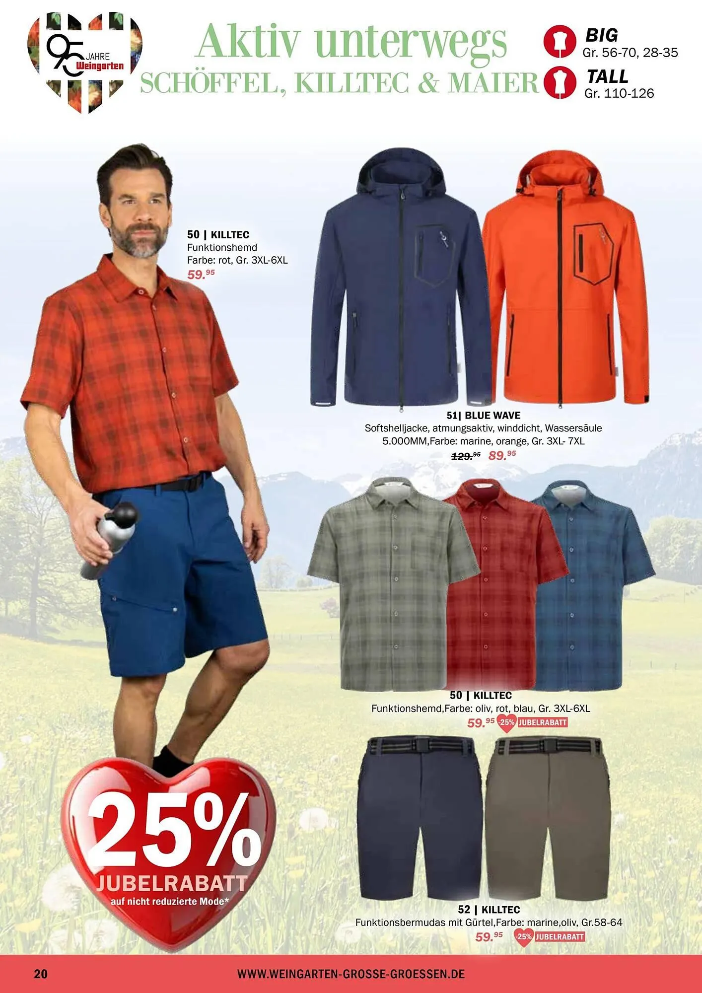 Modehaus Weingarten Prospekt von 2. April bis 1. Juni 2025 - Prospekt seite 20