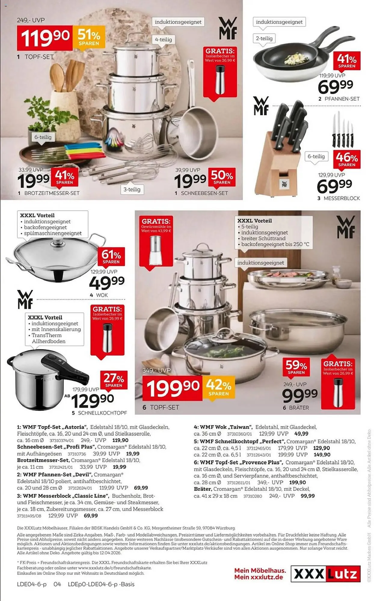 XXXLutz Prospekt von 29. März bis 12. April 2026 - Prospekt seite 12