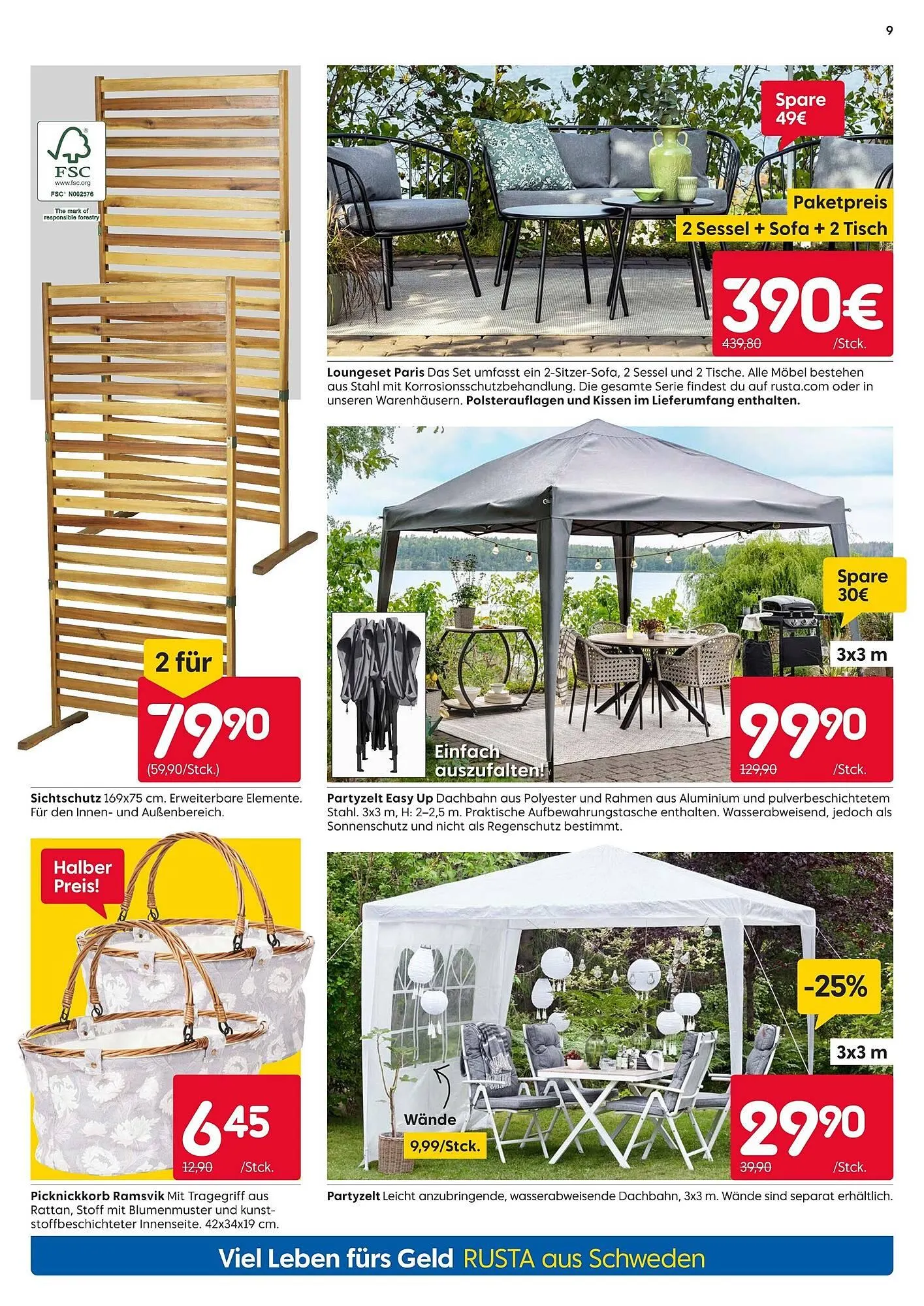 Rusta Prospekt von 31. Mai bis 6. Juni 2025 - Prospekt seite 9