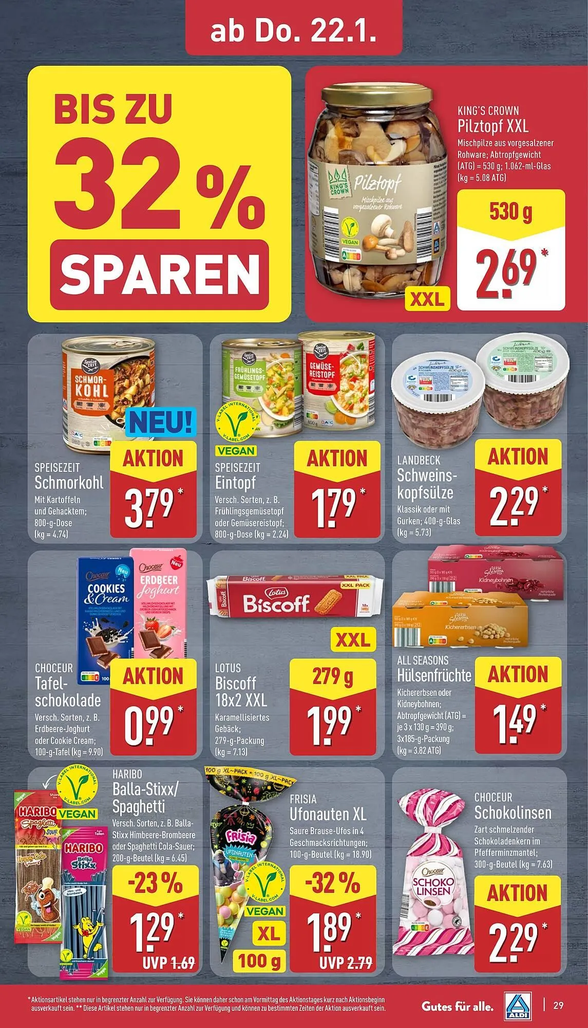 Aldi Nord Prospekt von 19. Januar bis 24. Januar 2026 - Prospekt seite 29