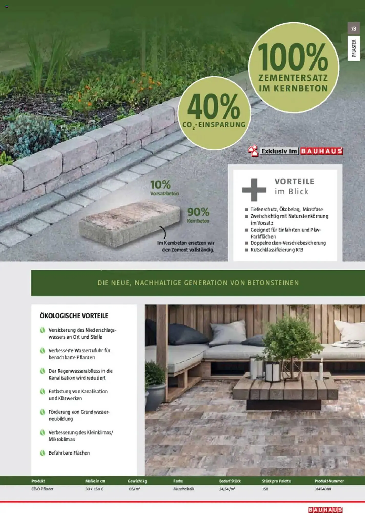 Bauhaus Prospekt von 10. März bis 30. Juni 2025 - Prospekt seite 73