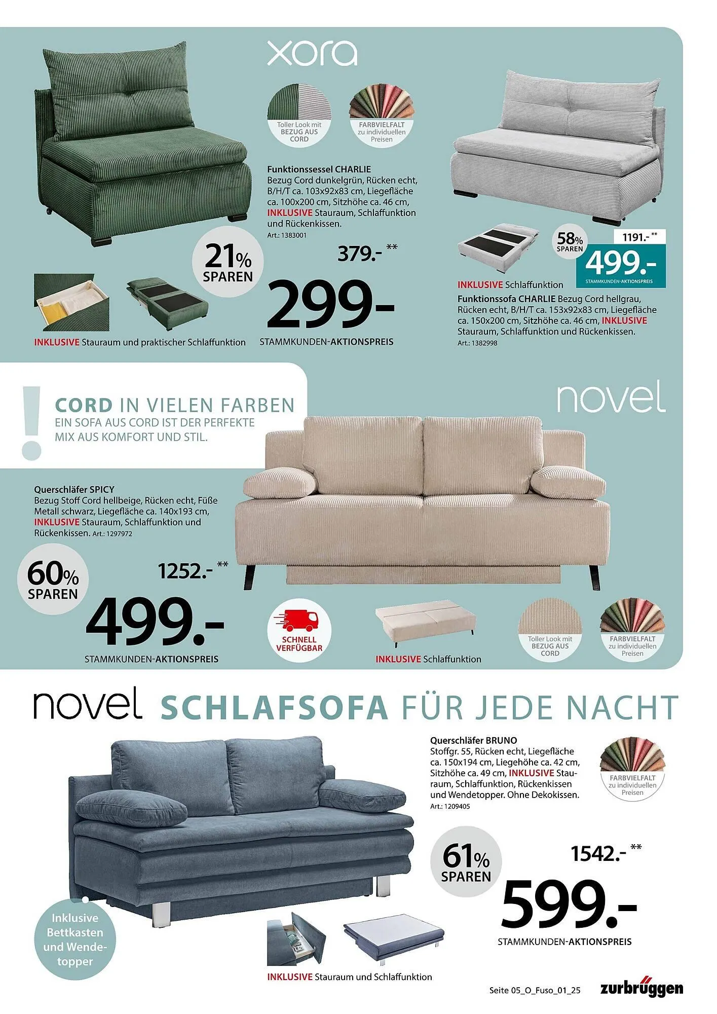 Zurbrüggen Prospekt von 16. April bis 31. Mai 2025 - Prospekt seite 5