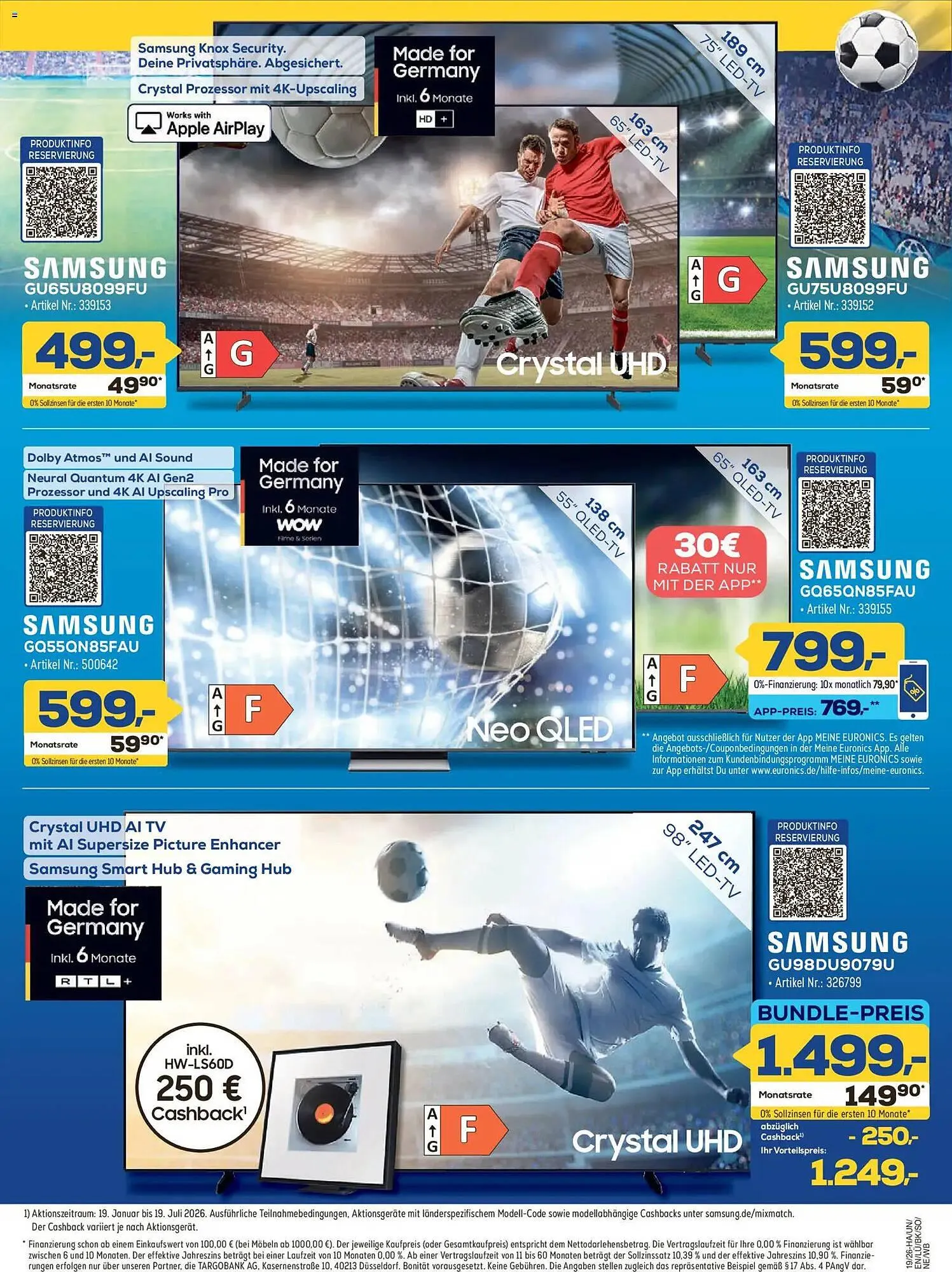 Euronics Berlet Prospekt von 30. April bis 10. Mai 2026 - Prospekt seite 7