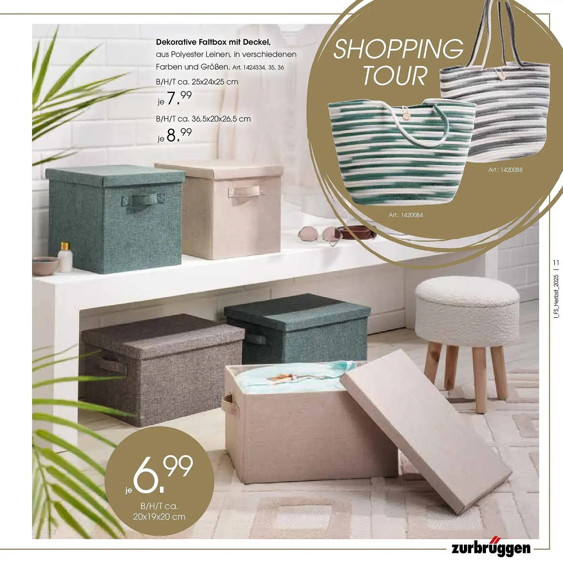 Zurbrüggen Prospekt von 19. Oktober bis 31. Januar 2026 - Prospekt seite 11