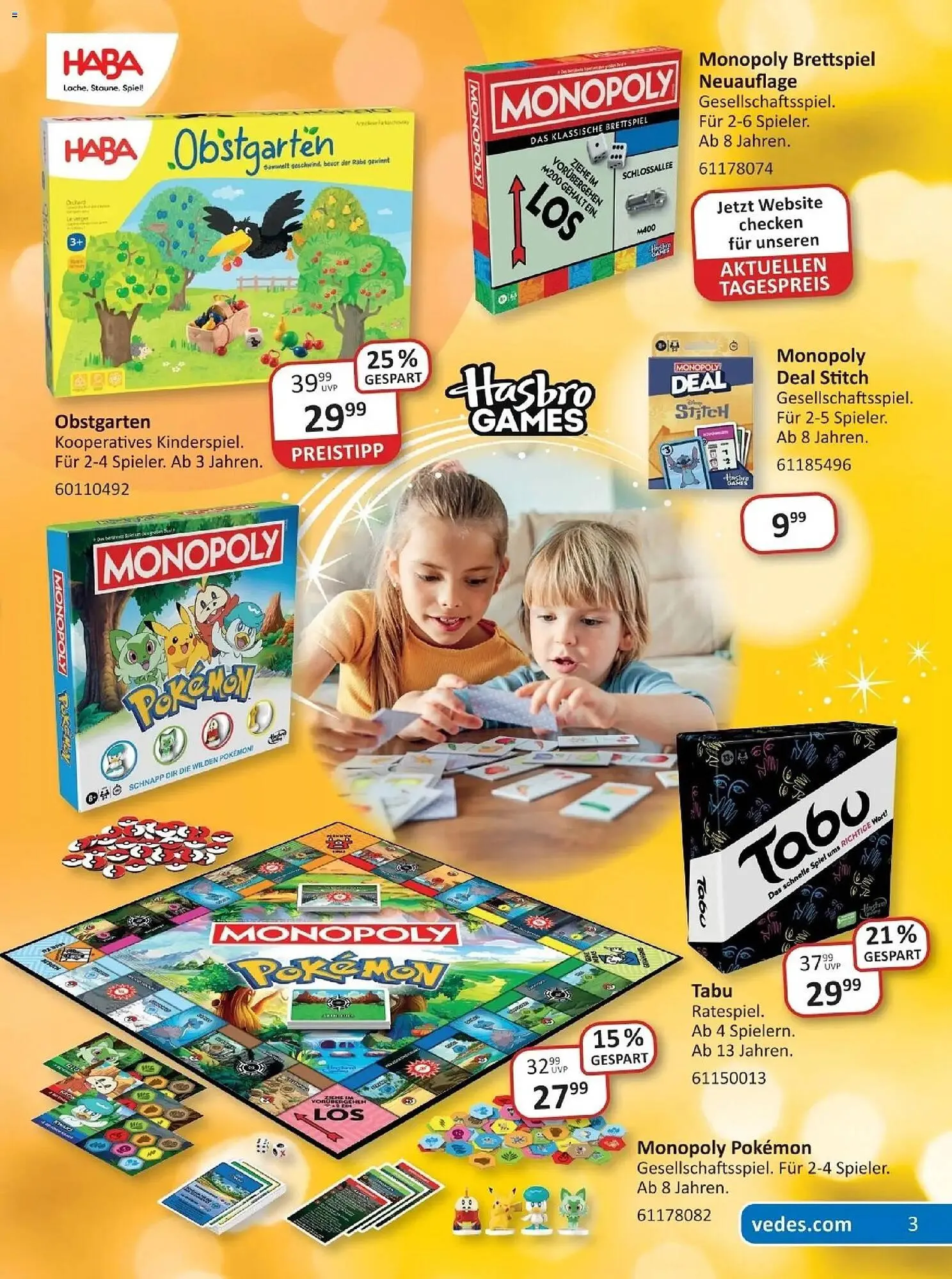 Vedes Prospekt von 1. November bis 30. November 2025 - Prospekt seite 3