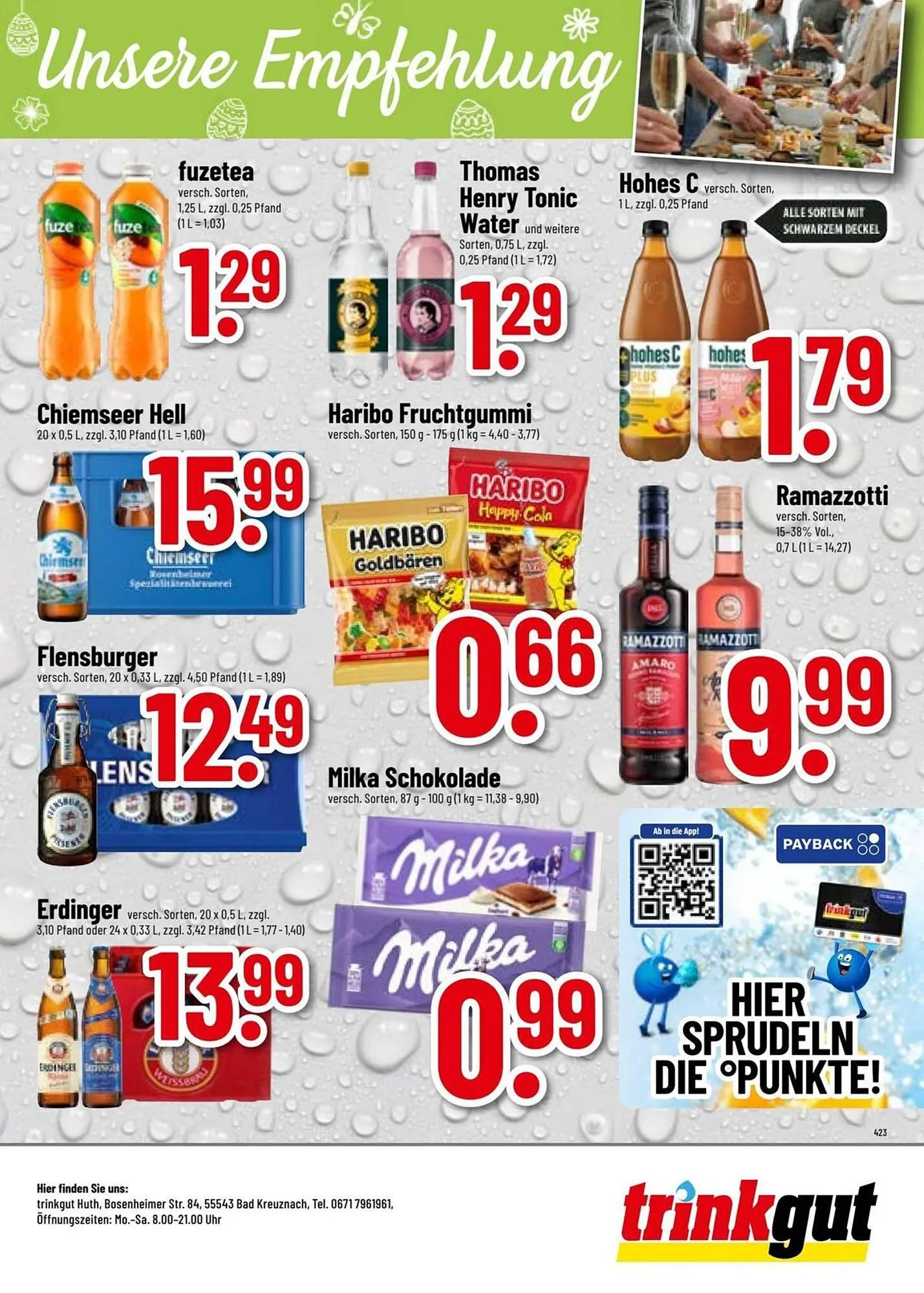 trinkgut Prospekt von 20. April bis 26. April 2025 - Prospekt seite 12