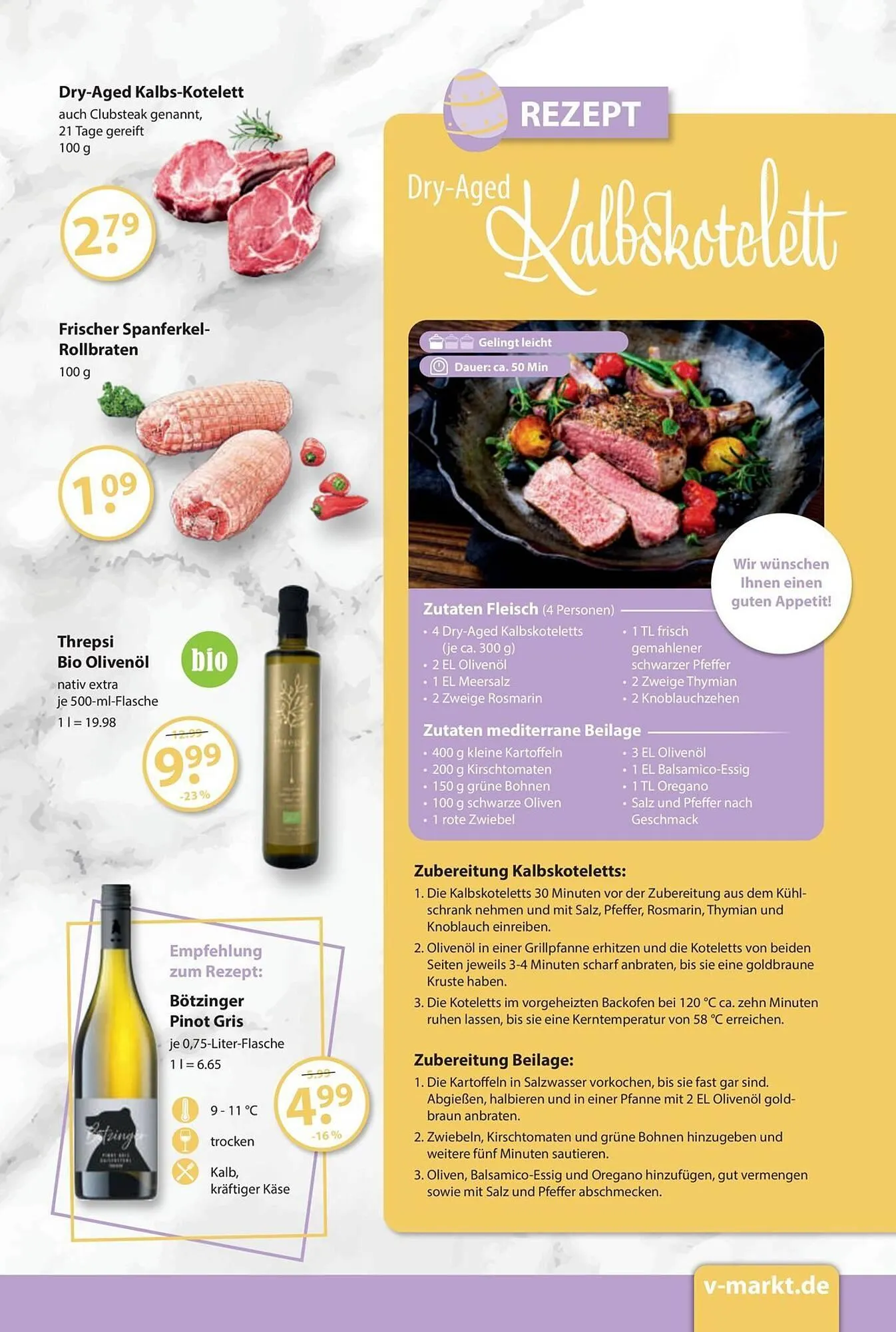 V Markt Prospekt von 3. April bis 19. April 2025 - Prospekt seite 3