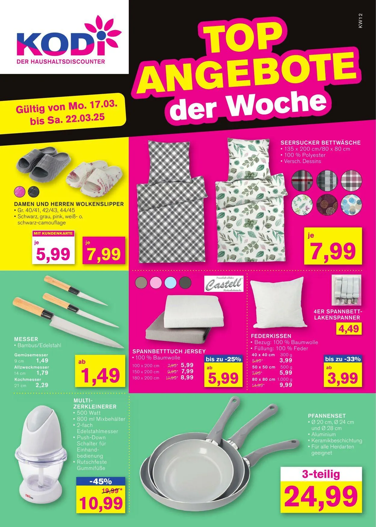 KODi Aktueller Prospekt von 17. März bis 23. März 2025 - Prospekt seite 1