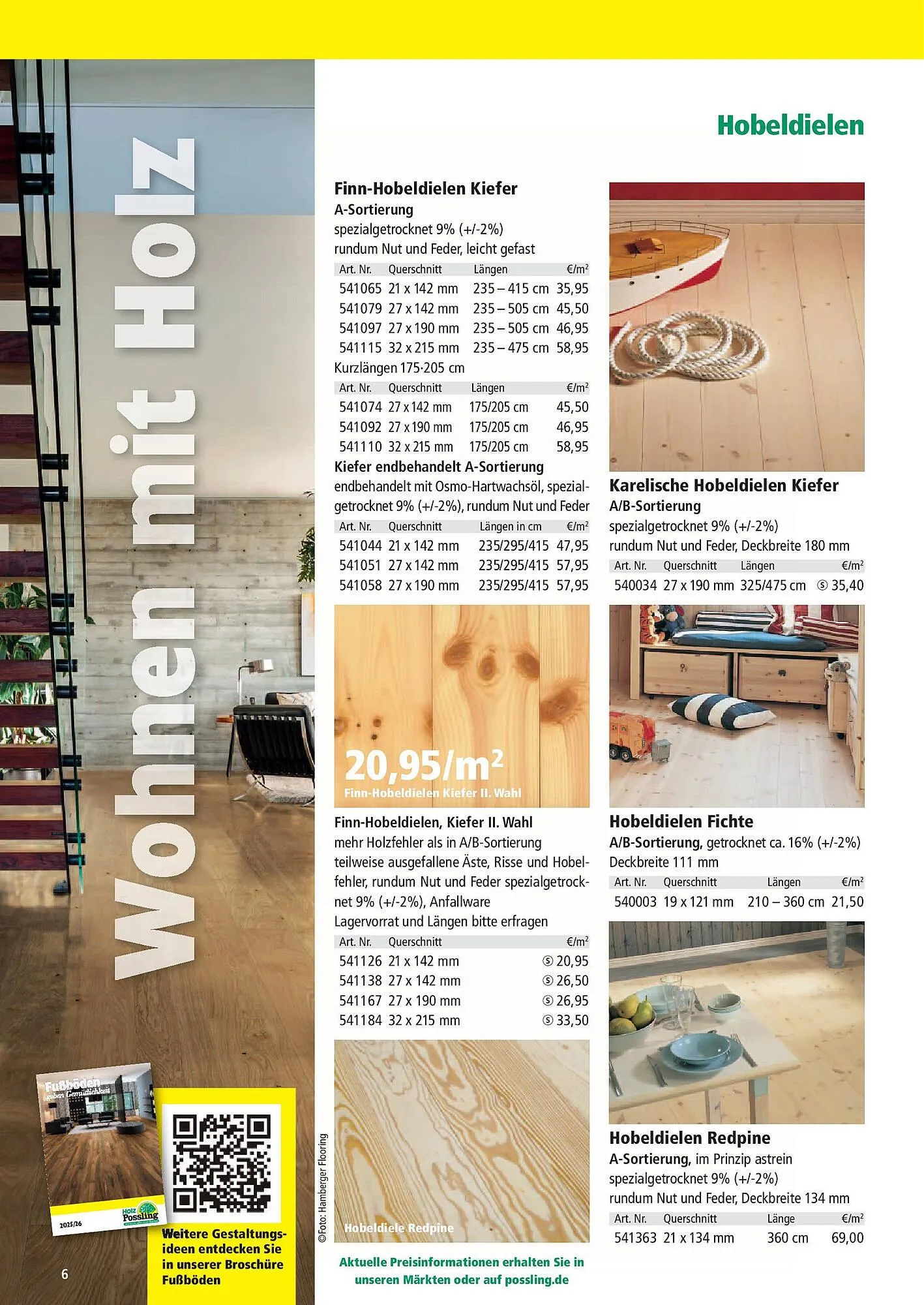 Holz Possling Prospekt von 31. März bis 30. Juni 2025 - Prospekt seite 6