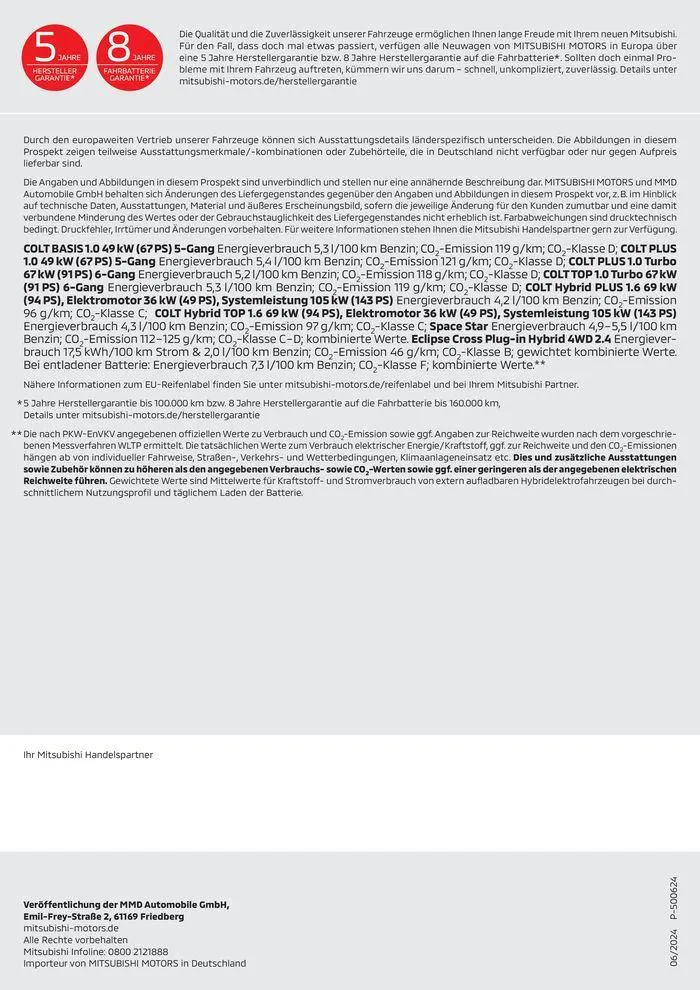 COLT von 1. Juli bis 1. Juli 2025 - Prospekt seite 38