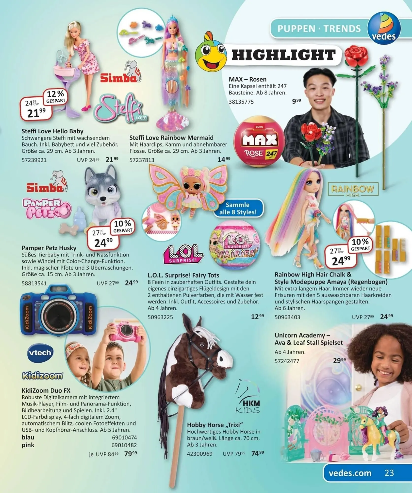 Vedes Prospekt von 5. März bis 1. April 2025 - Prospekt seite 25