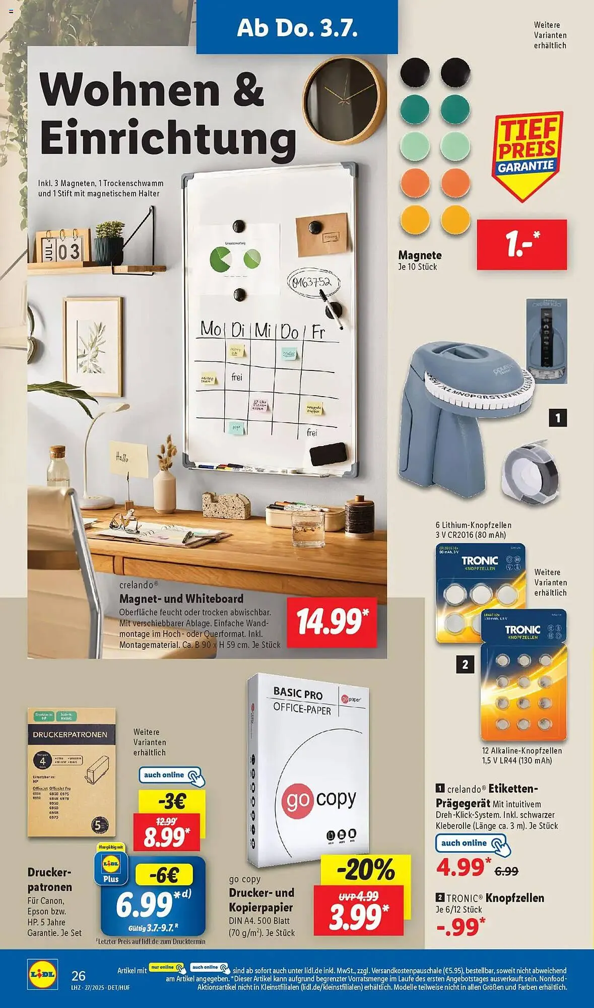 Lidl Prospekt von 30. Juni bis 5. Juli 2025 - Prospekt seite 14