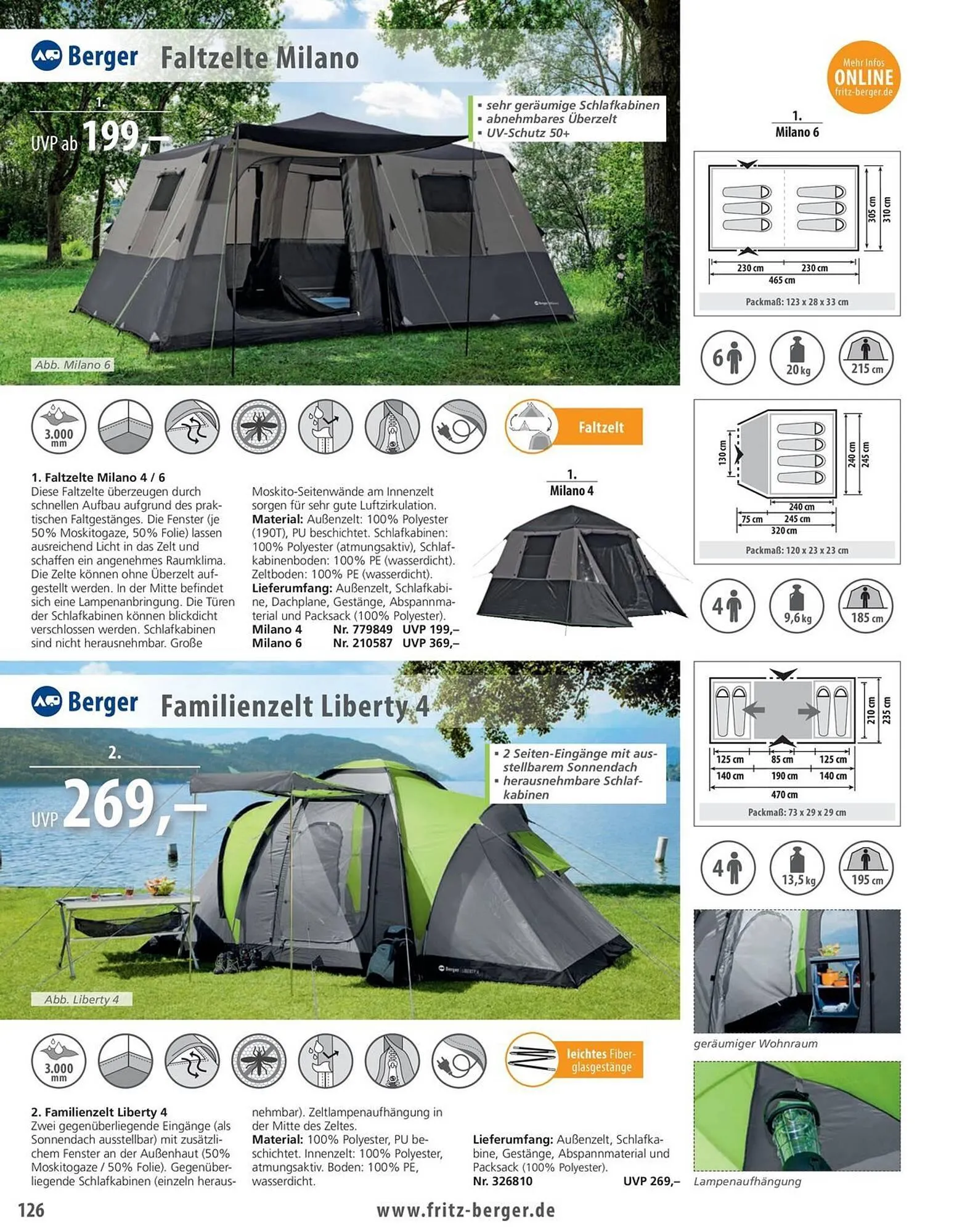 Fritz Berger Prospekt von 27. Mai bis 31. Dezember 2025 - Prospekt seite 126