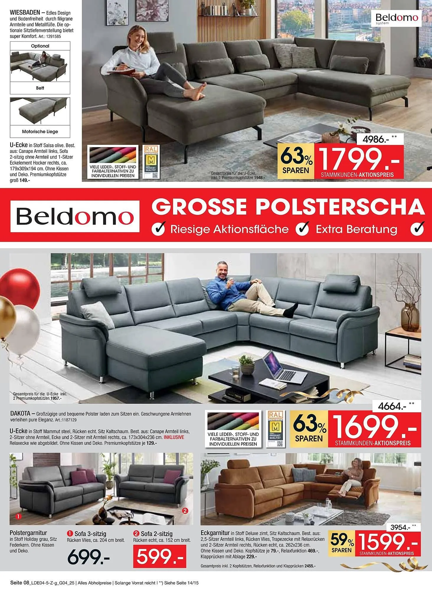 Zurbrüggen Prospekt von 12. April bis 26. April 2025 - Prospekt seite 8