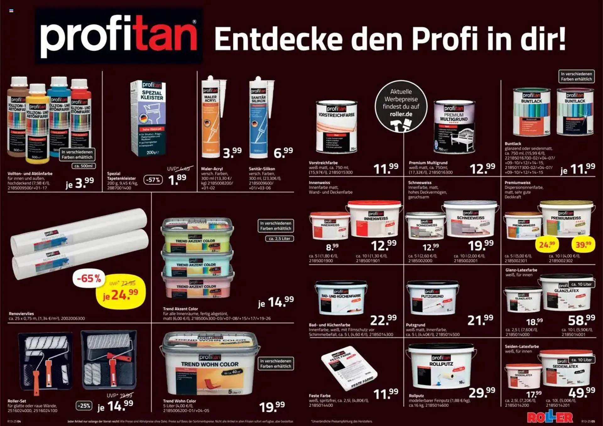 ROLLER Prospekt von 23. März bis 31. Mai 2025 - Prospekt seite 3