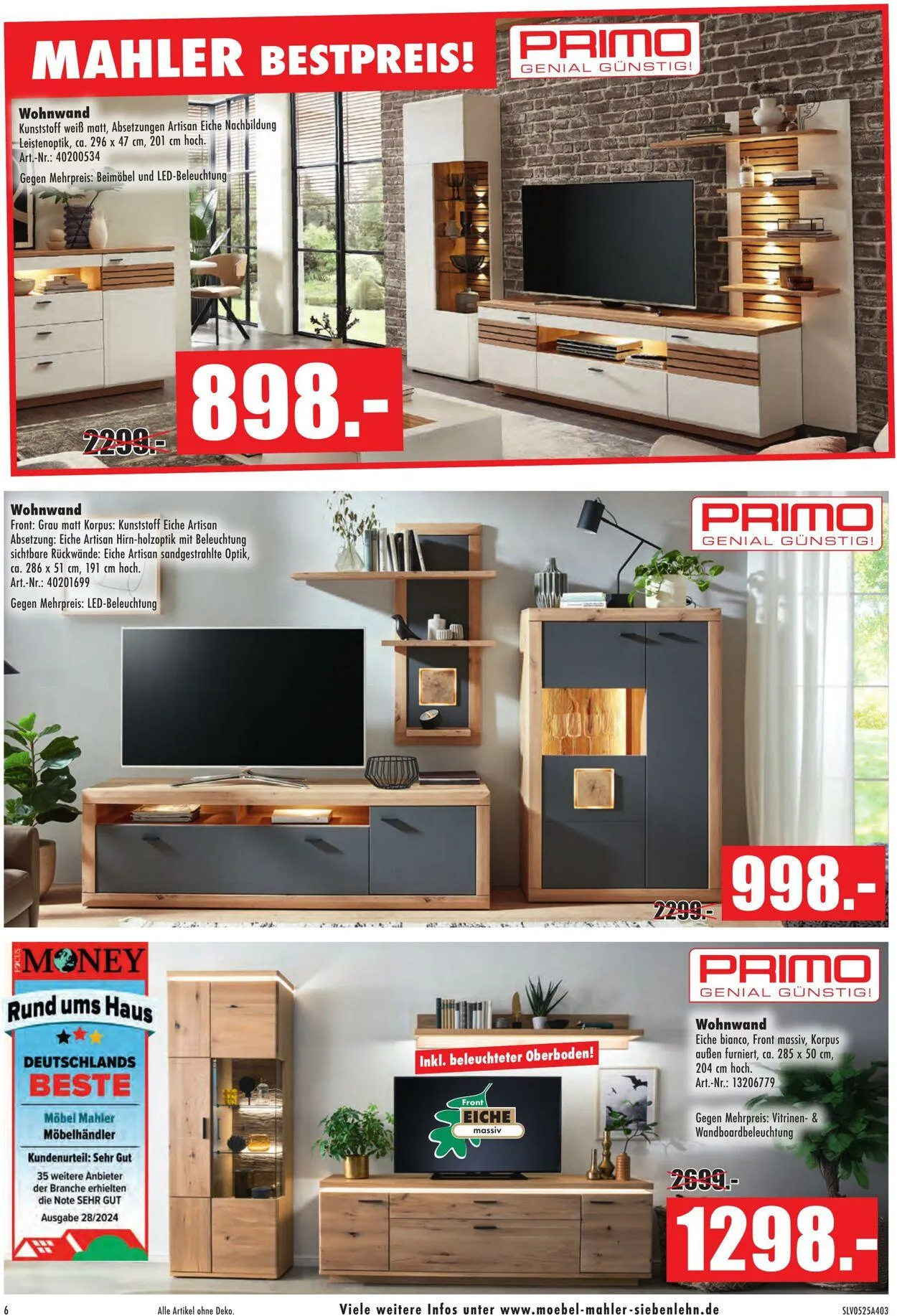 Möbel Mahler Aktueller Prospekt von 19. Mai bis 2. Juni 2025 - Prospekt seite 6